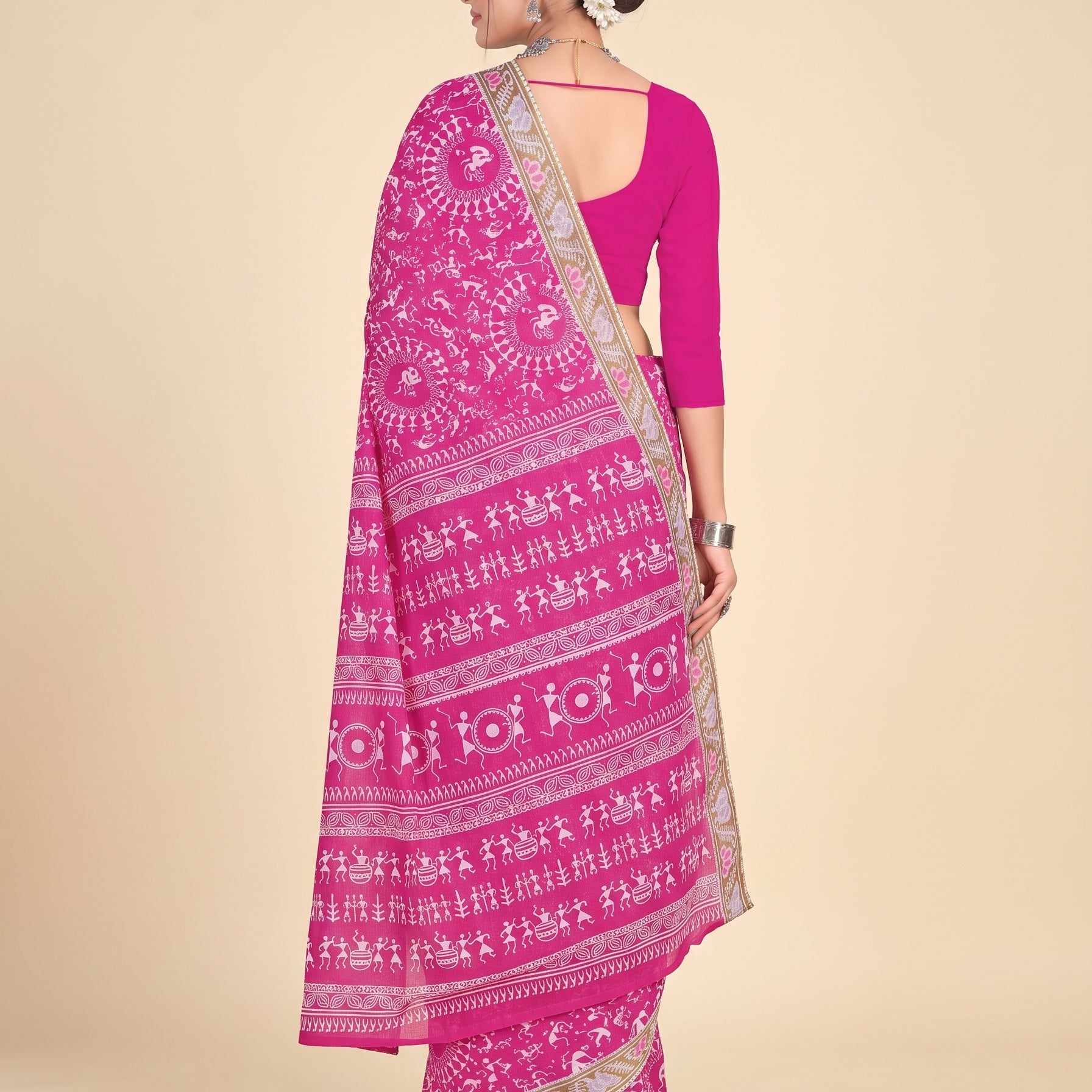 Back pallu