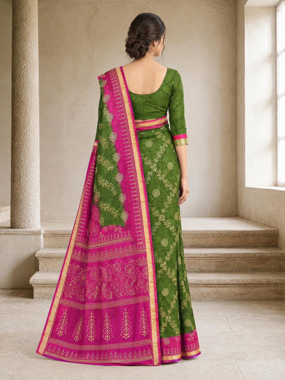 Back pallu [sku:KN-46483]