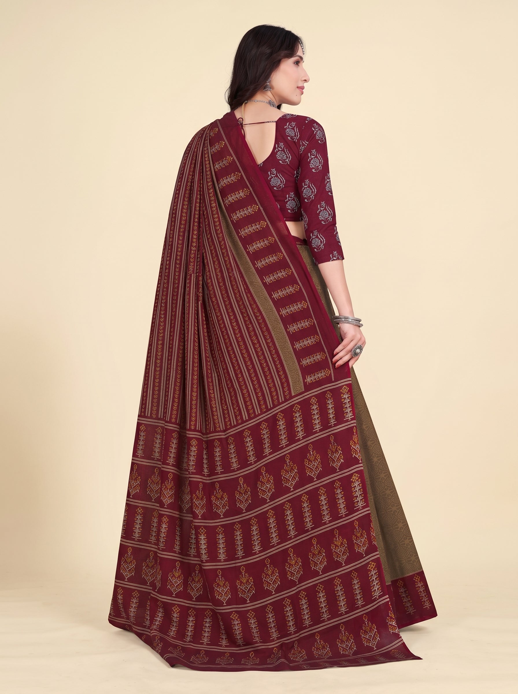Back pallu