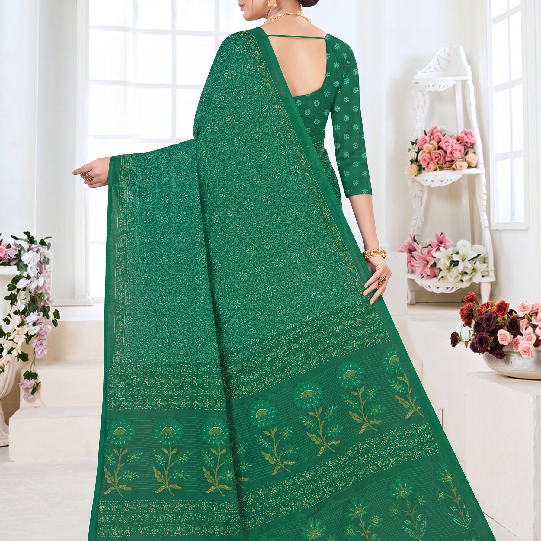 Back pallu