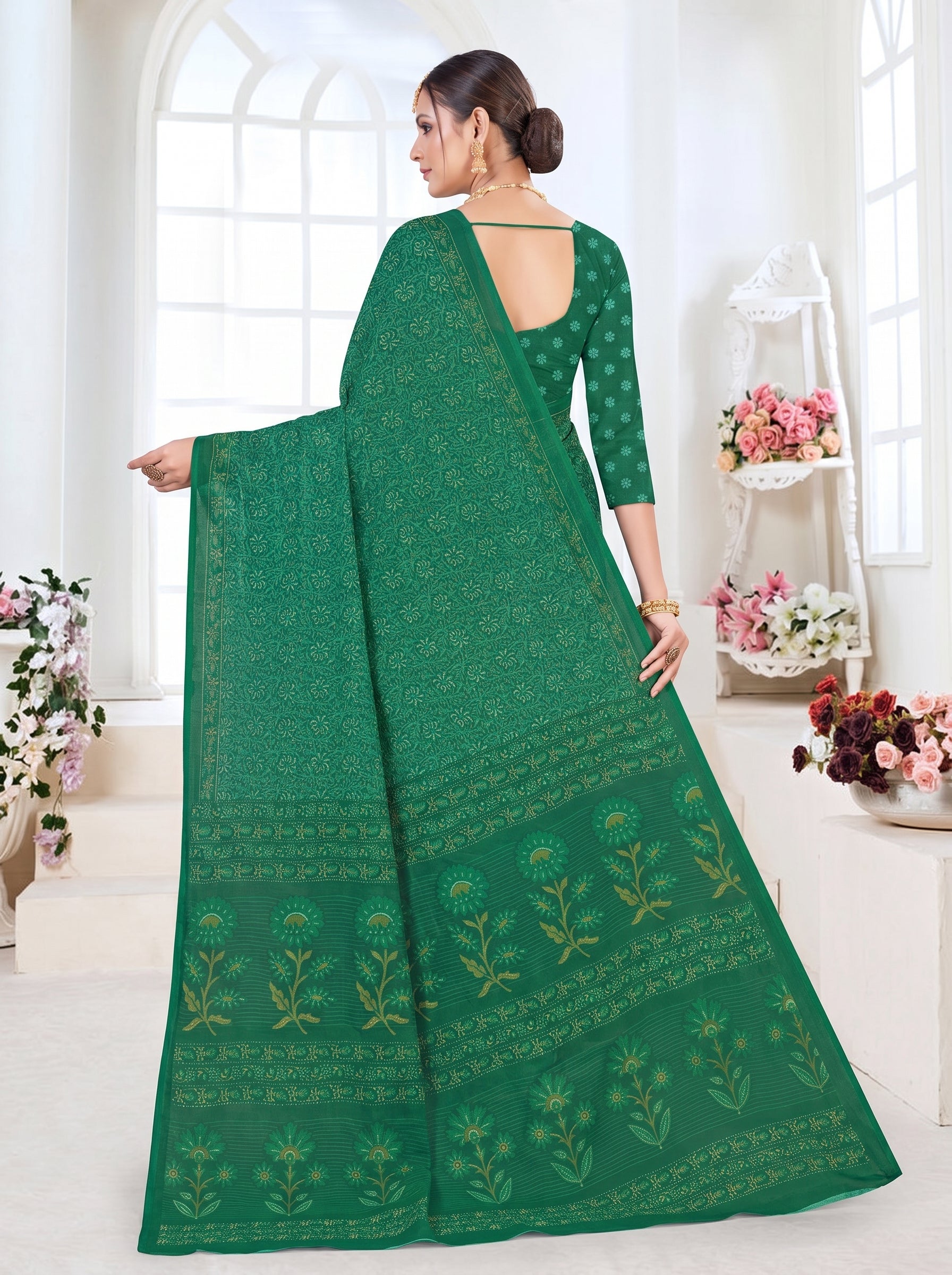 Back pallu