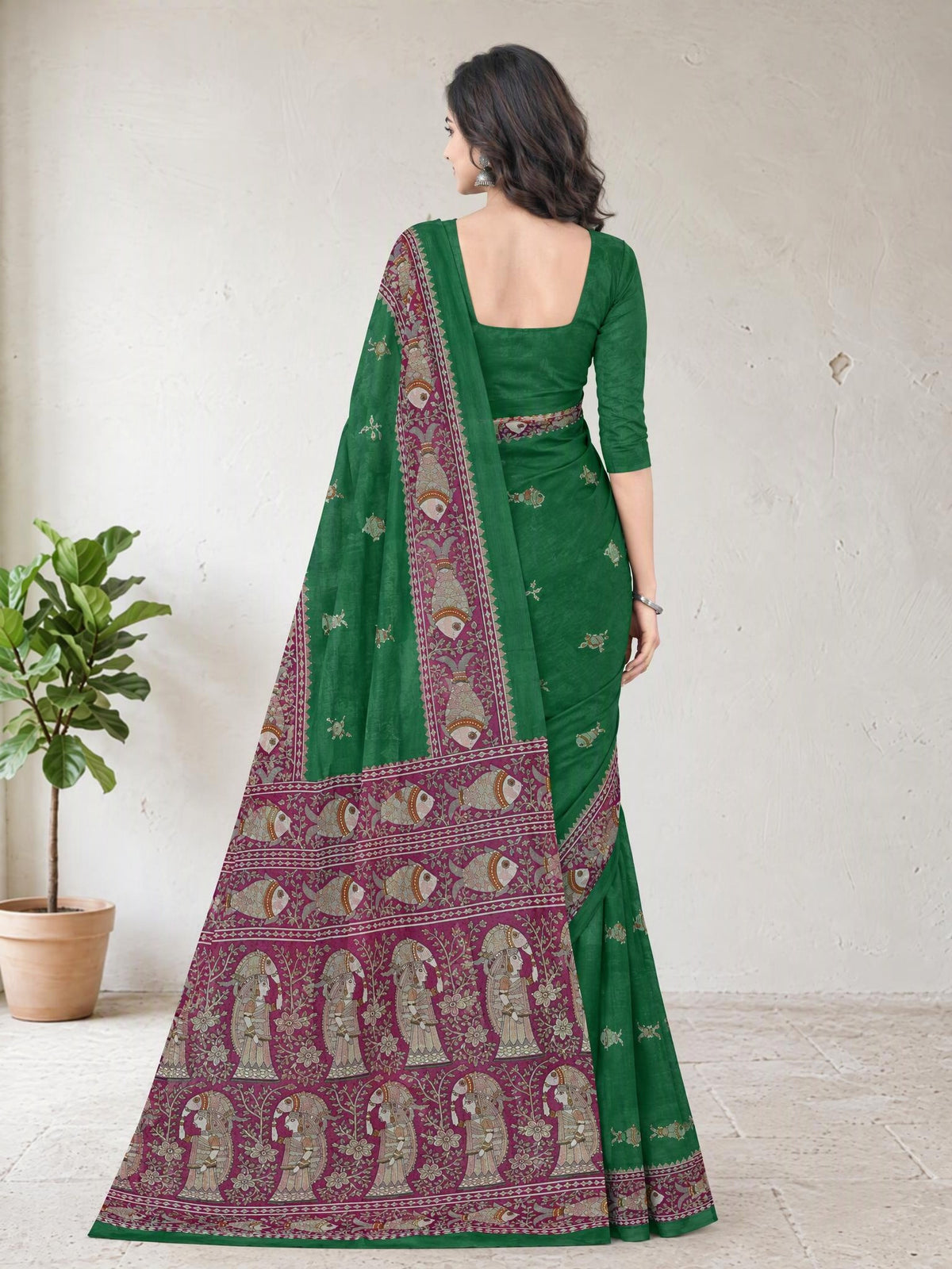 Back pallu [sku:BV-22790]