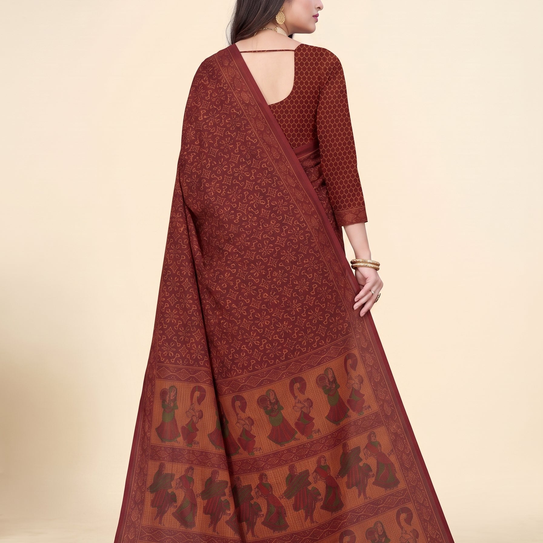 Back pallu [sku:KN-8722]