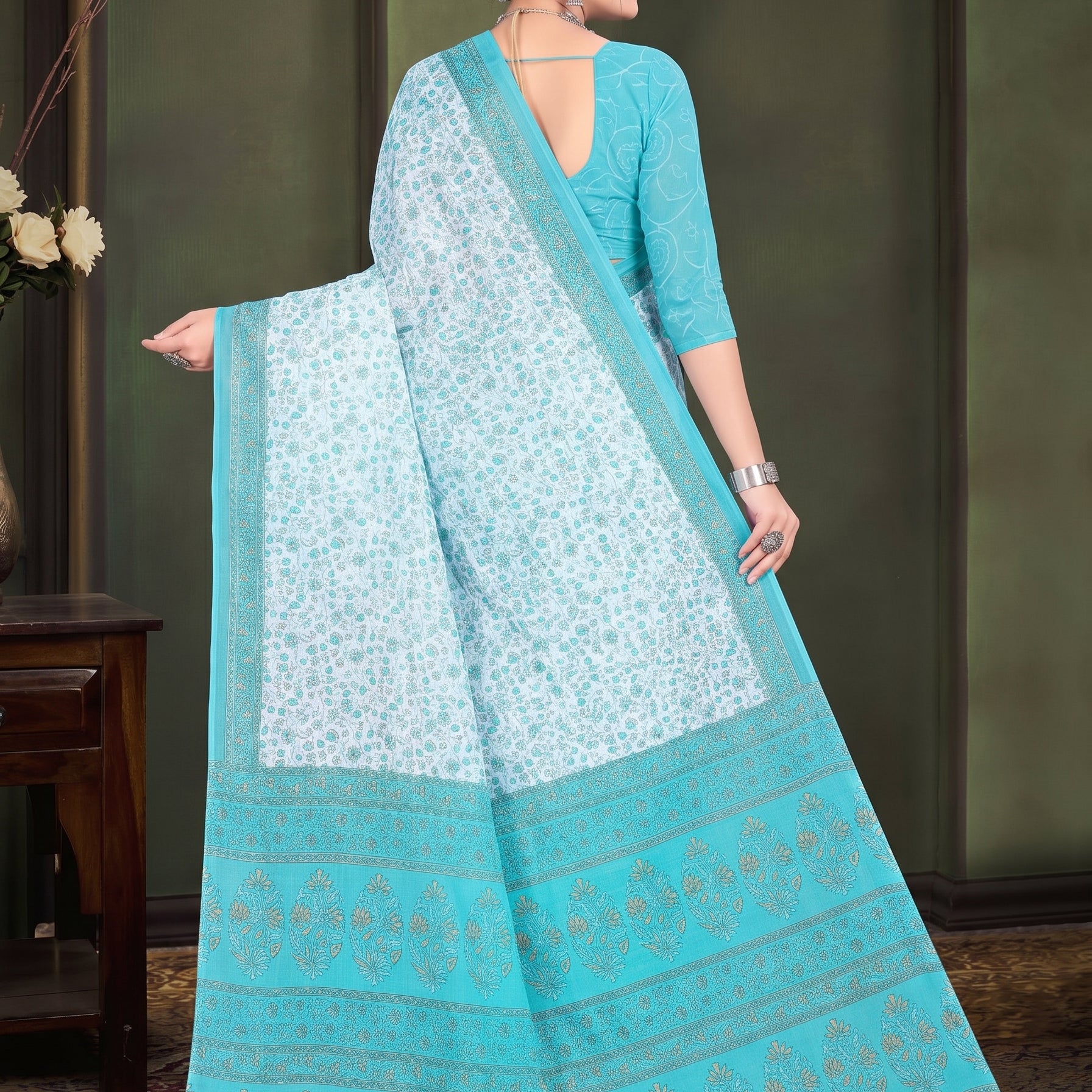 Back pallu