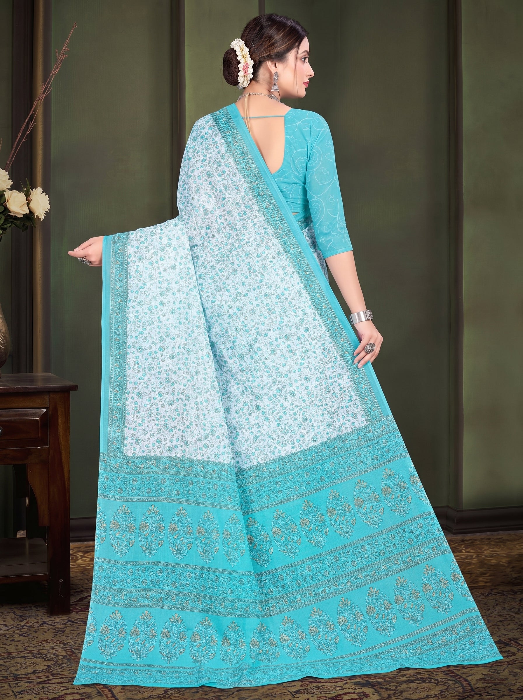 Back pallu