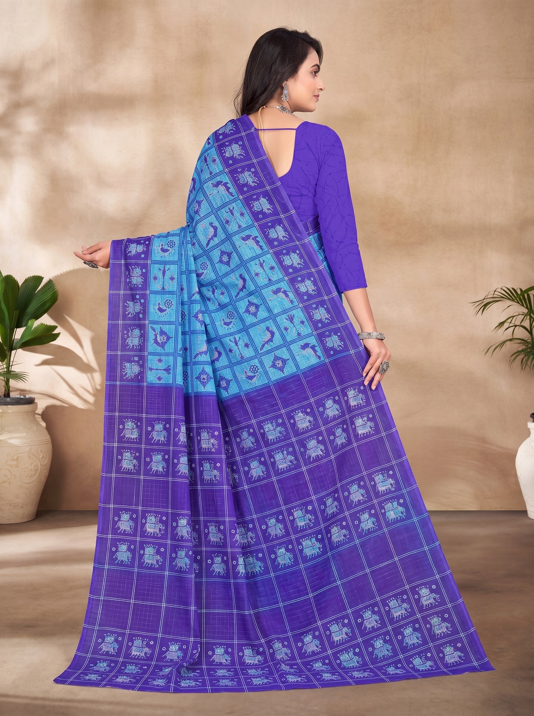 Back pallu