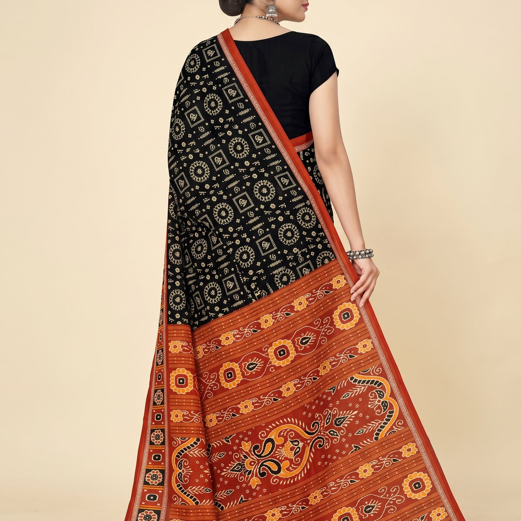 Back pallu