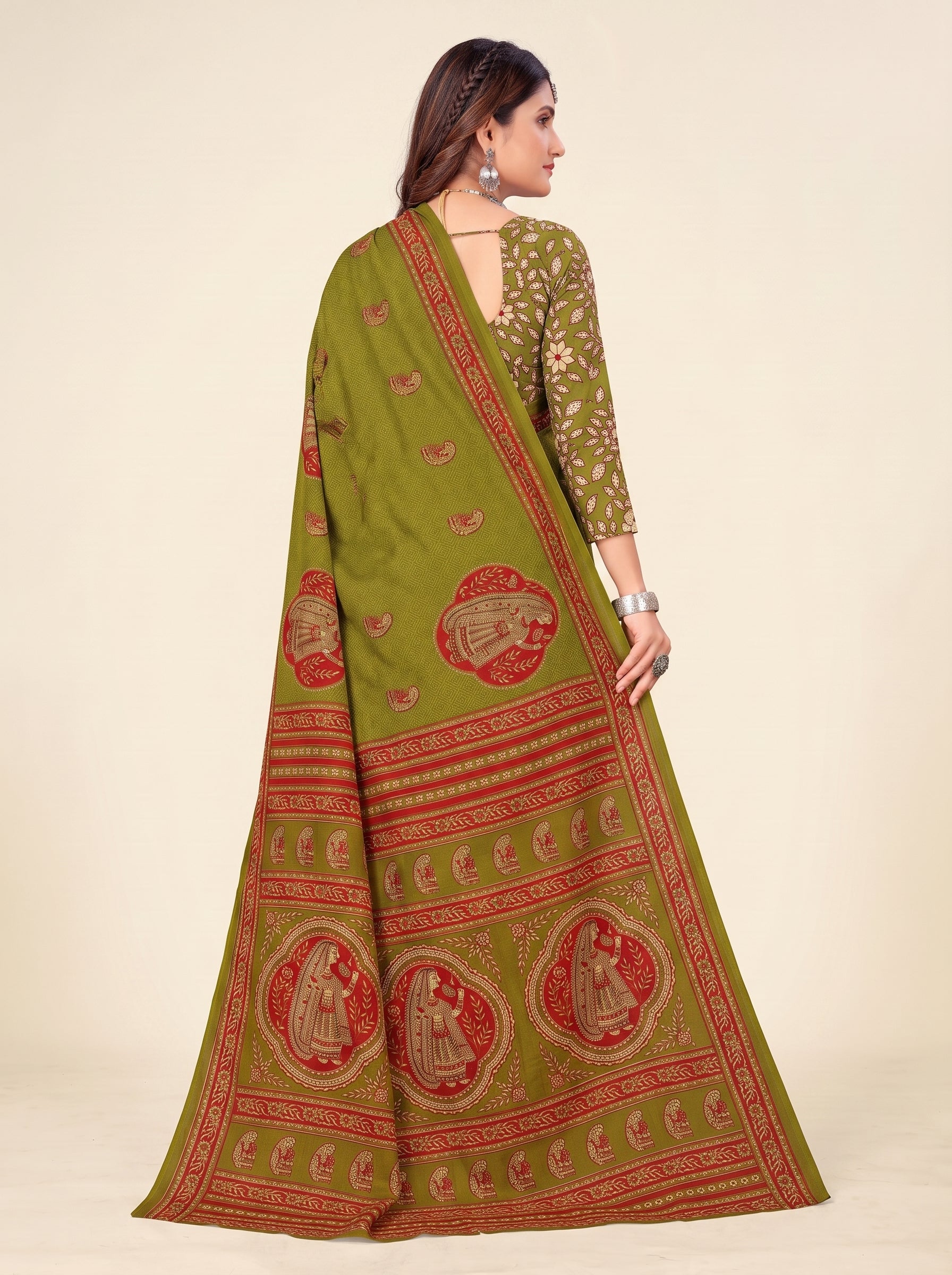 Back pallu [sku:KN-62890]