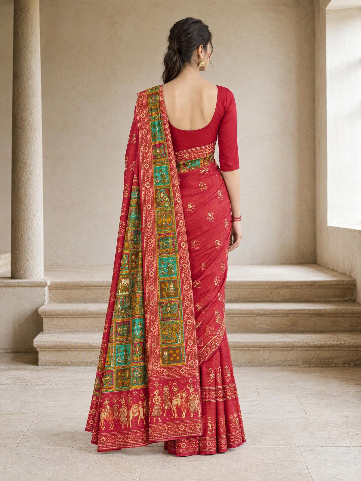 Back pallu [sku:BV-26144]