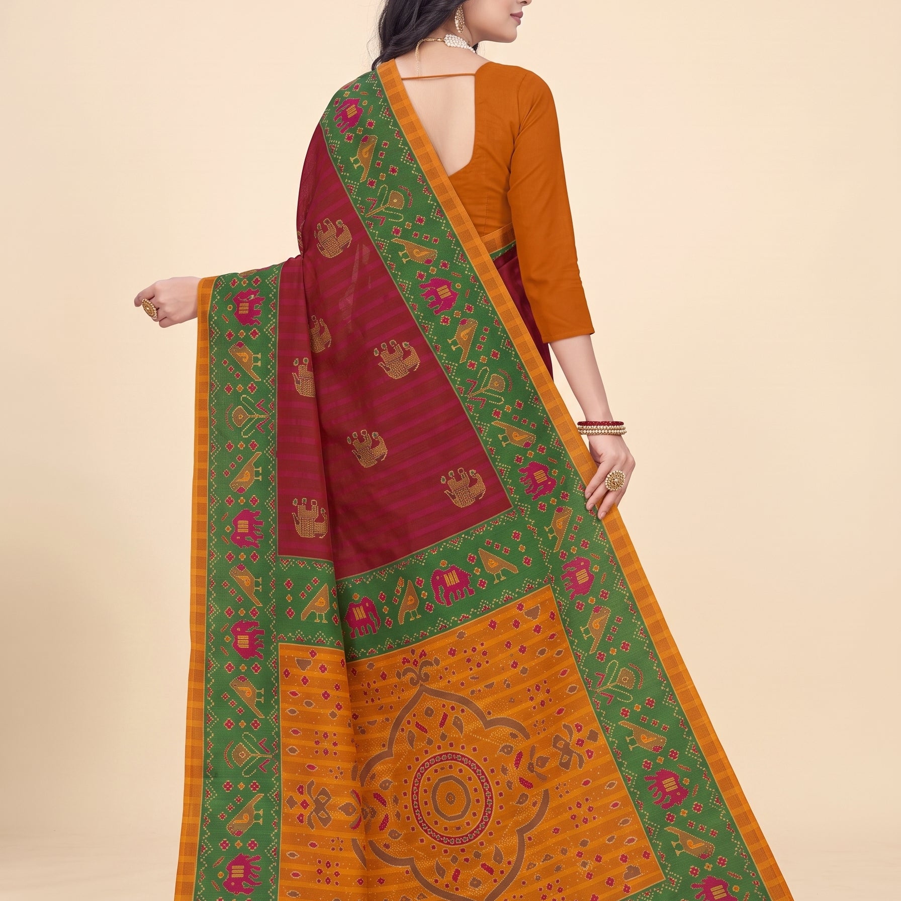 Back pallu [sku:BV-25034]