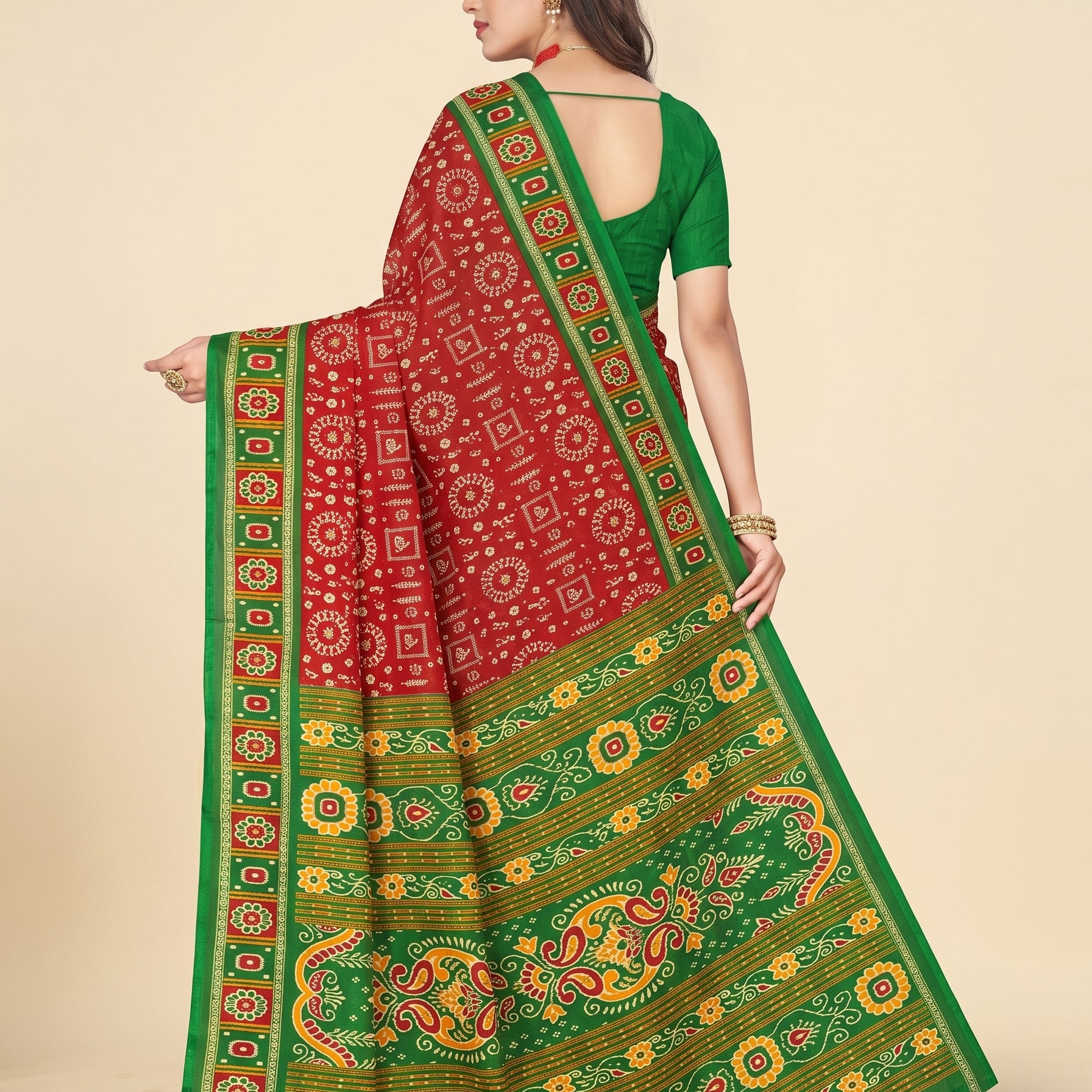 Back pallu