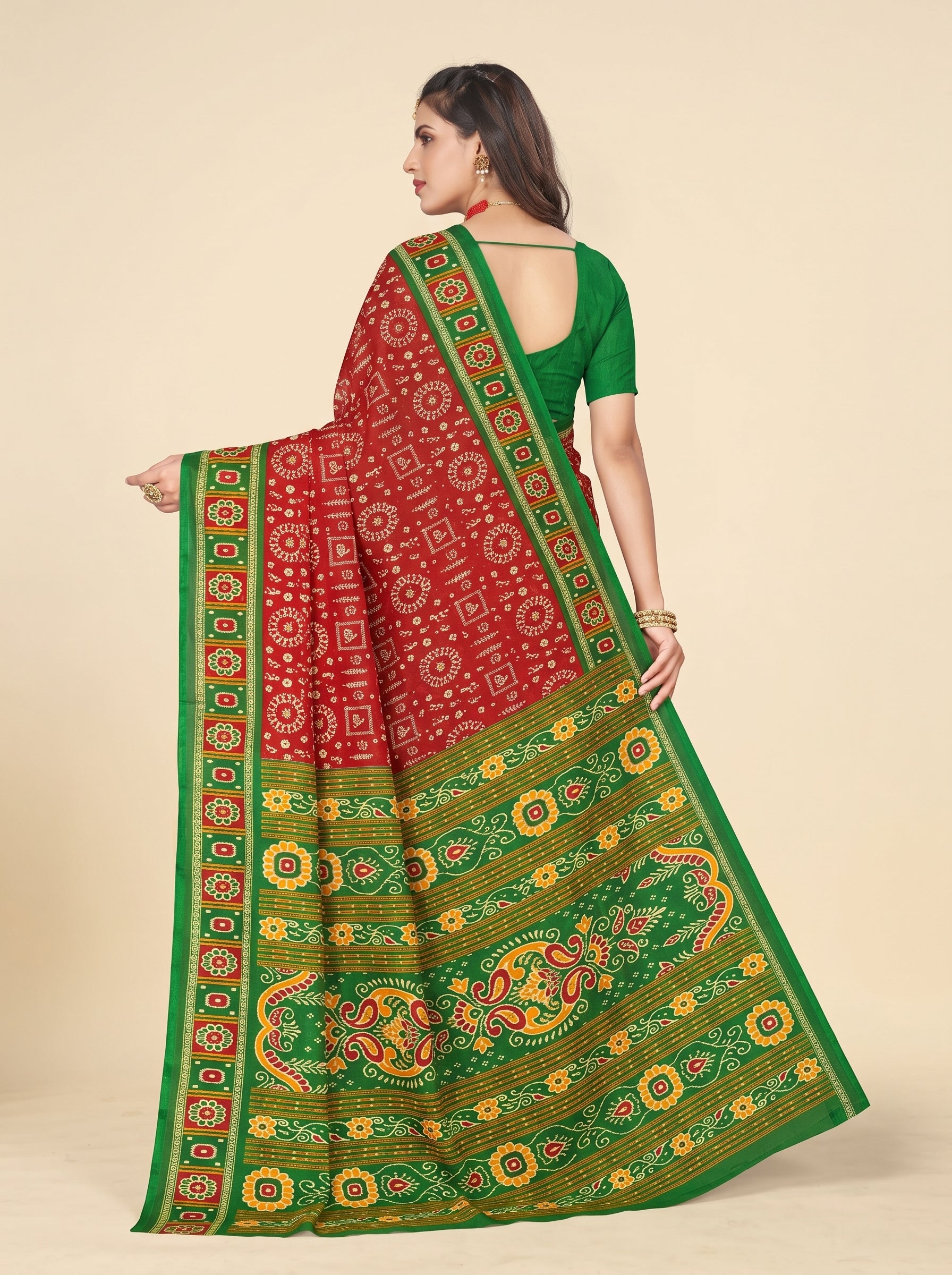 Back pallu