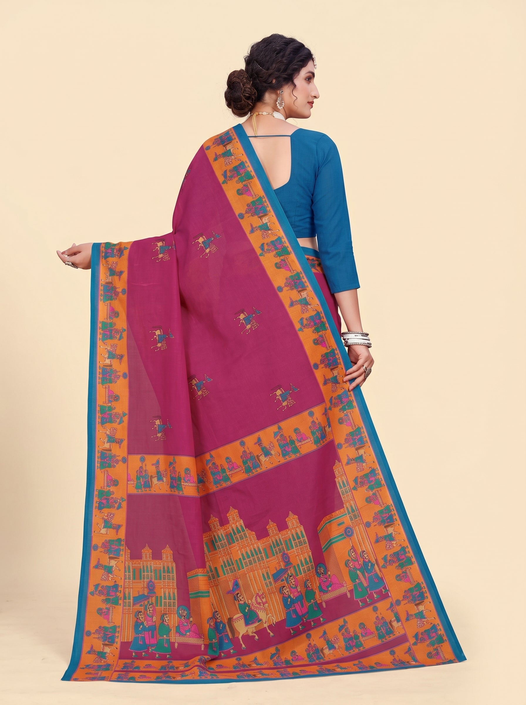 Back pallu