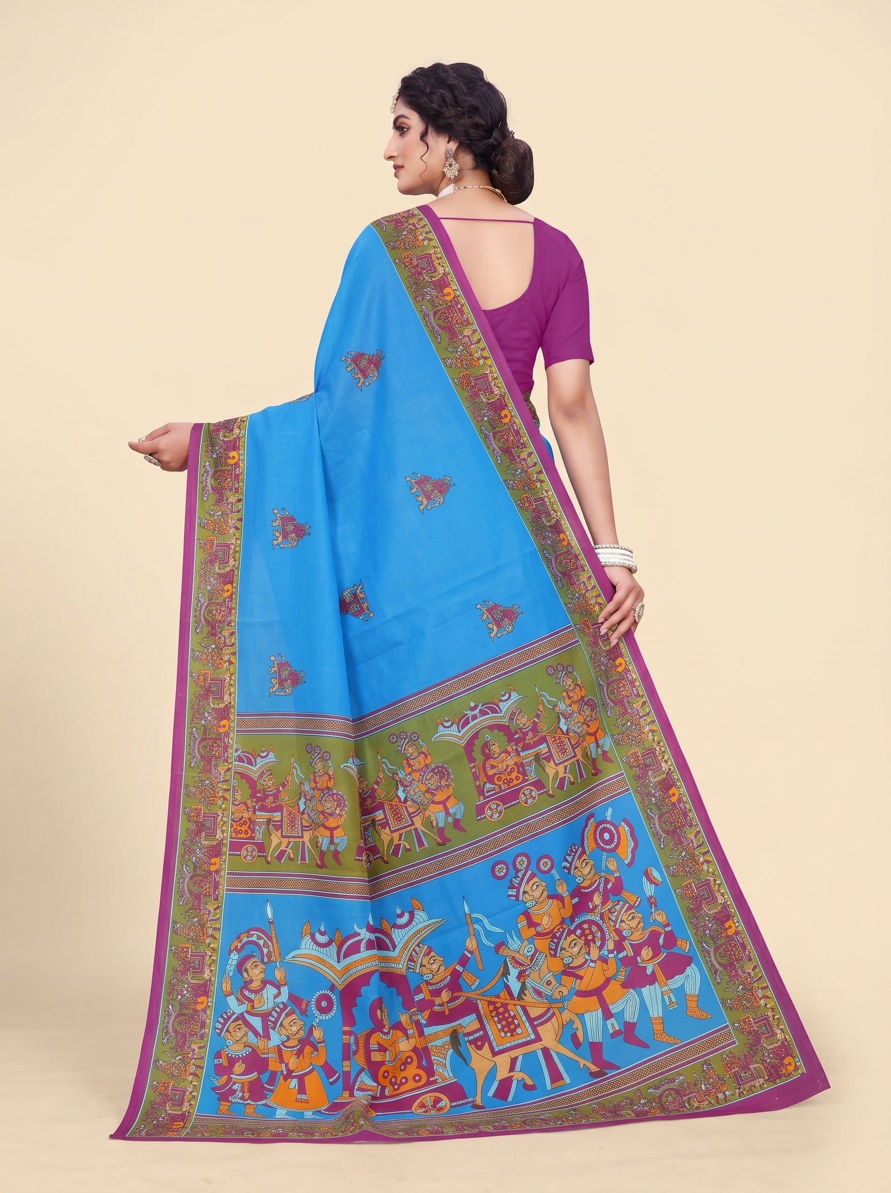 Back pallu