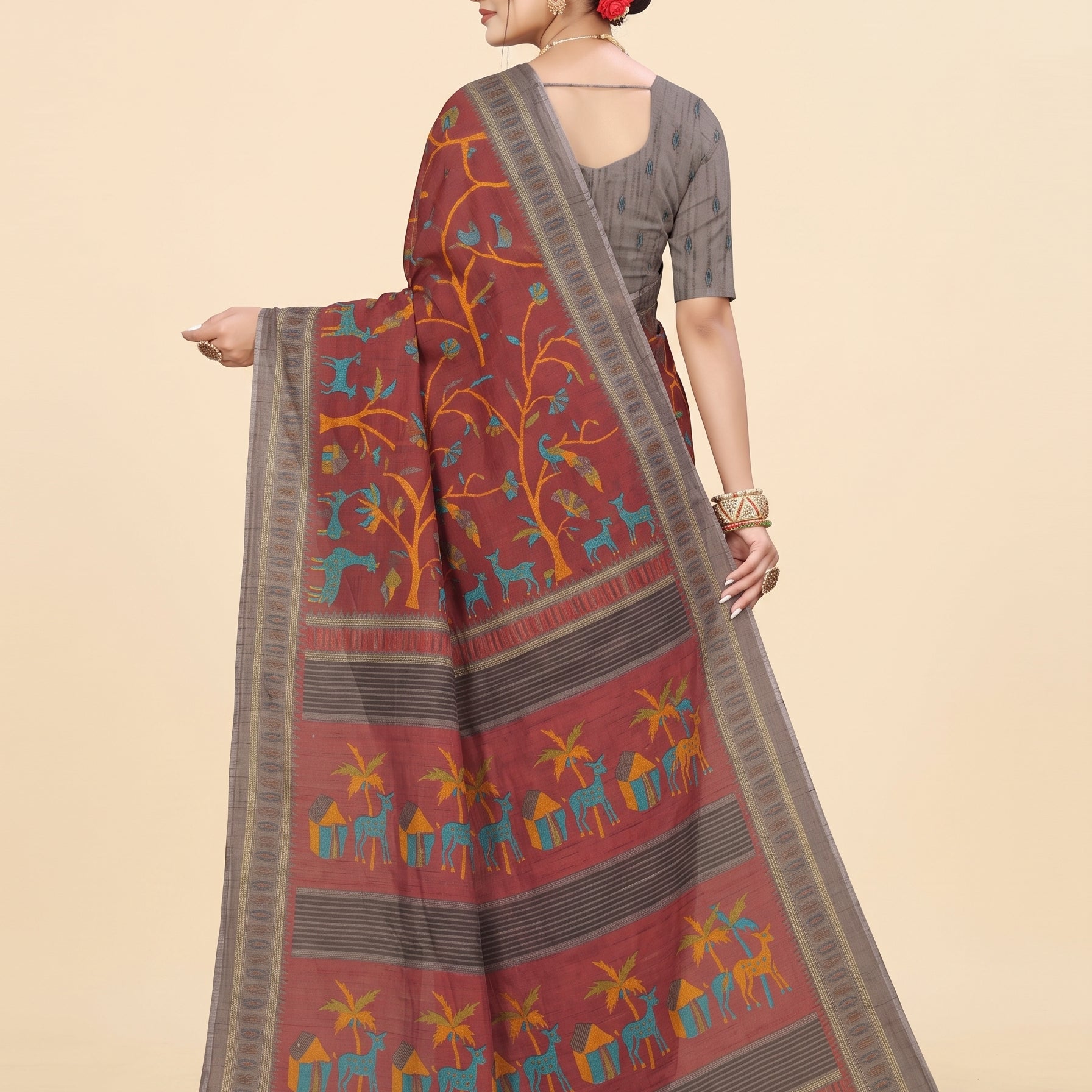 Back pallu [sku:KN-46864]