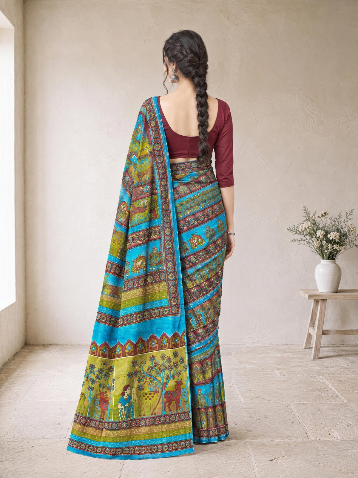 Back pallu [sku:BV-26154]
