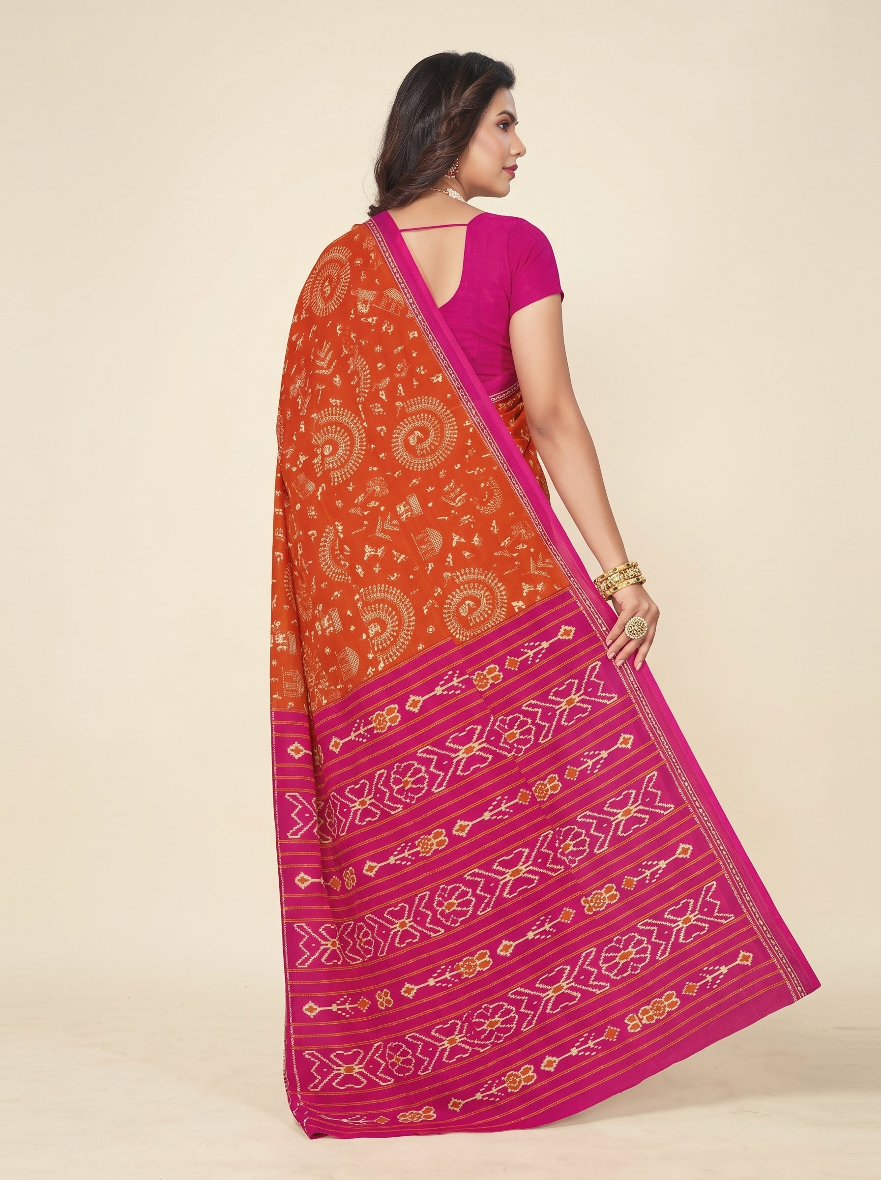 Back pallu