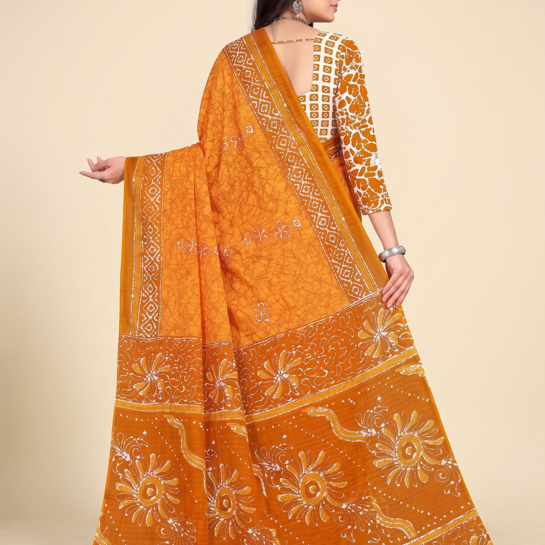 Back pallu