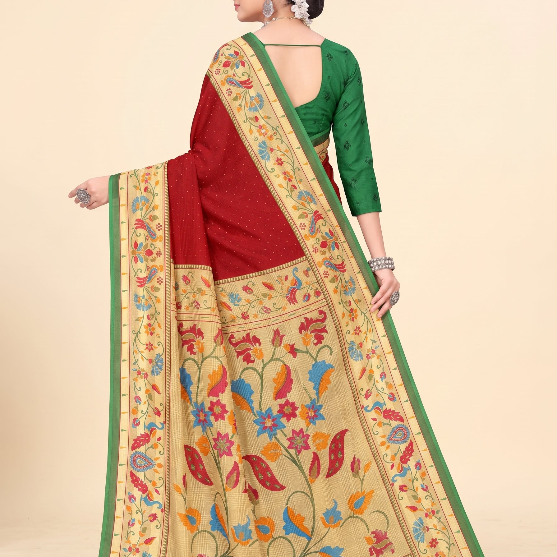 Back pallu [sku:KN-59274]