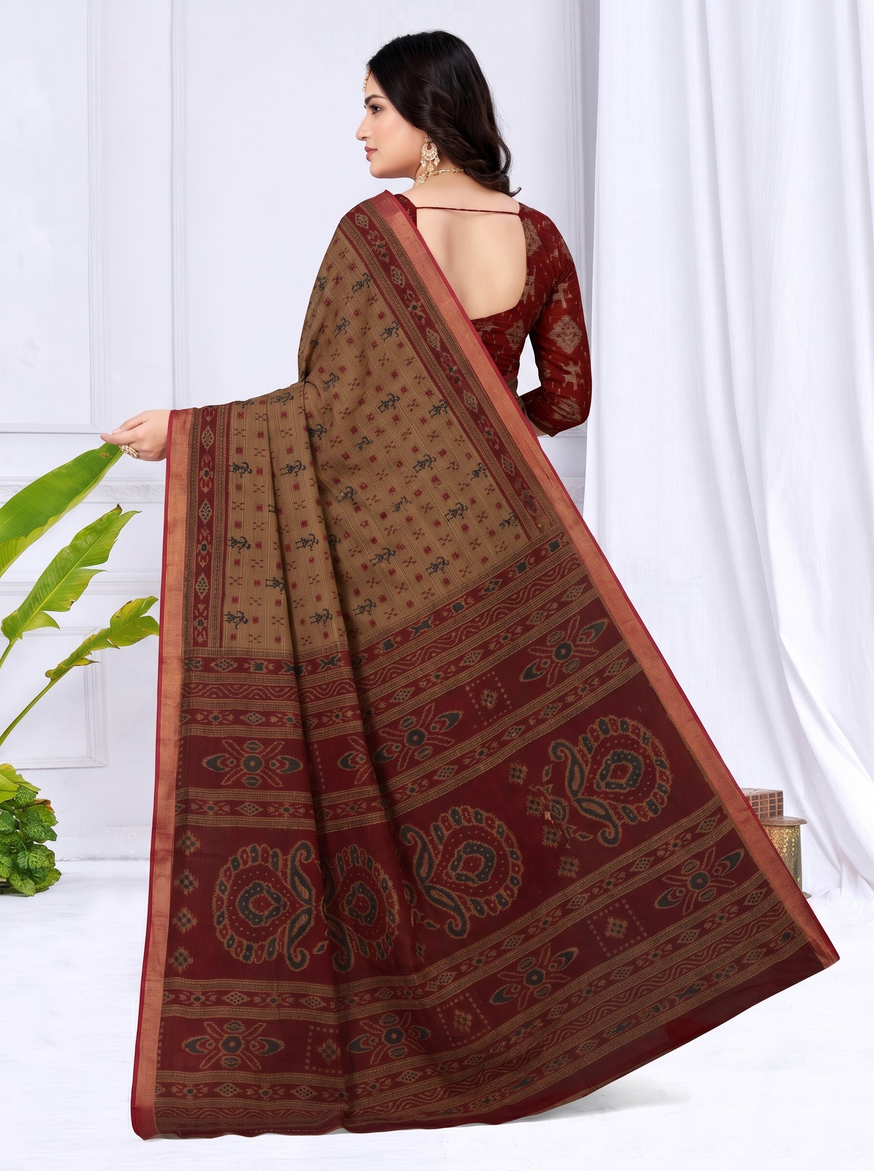 Back pallu