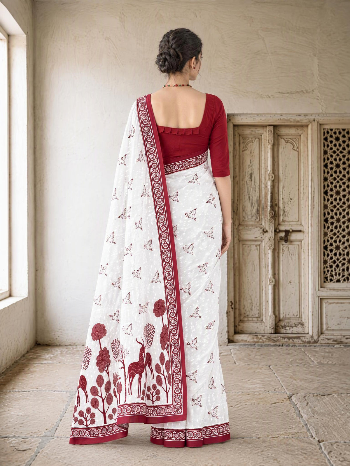 Back pallu [sku:BV-26187]