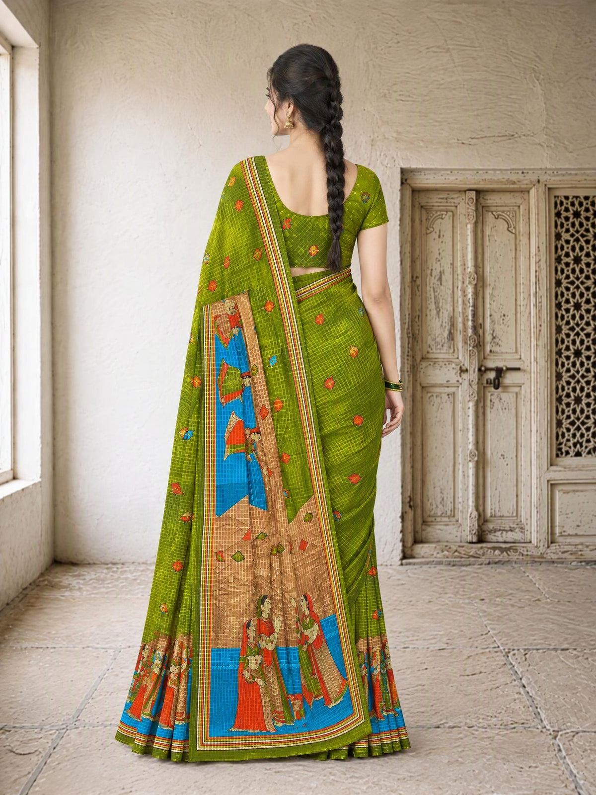 Back pallu [sku:D.NO.60933]