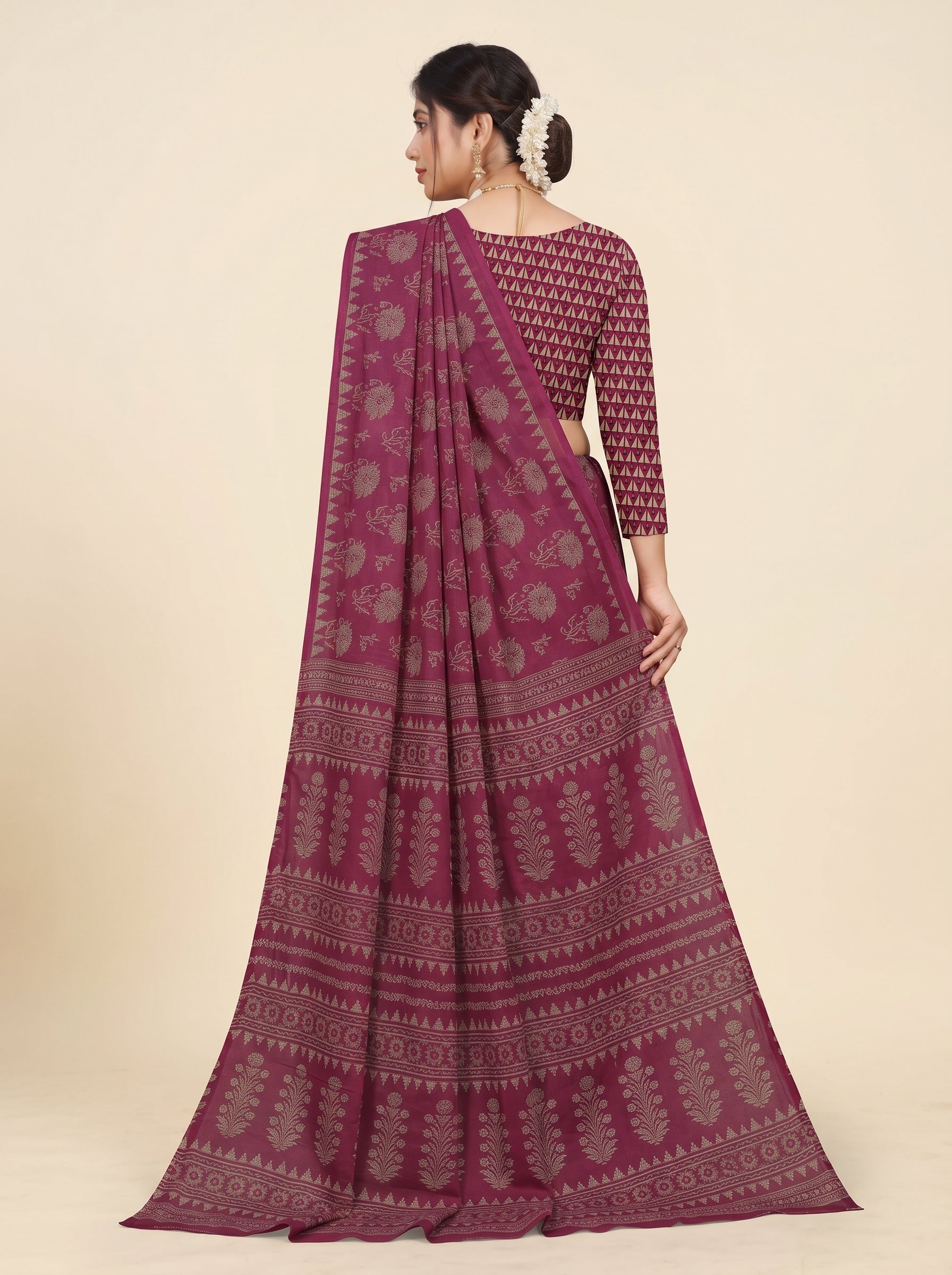 Back pallu