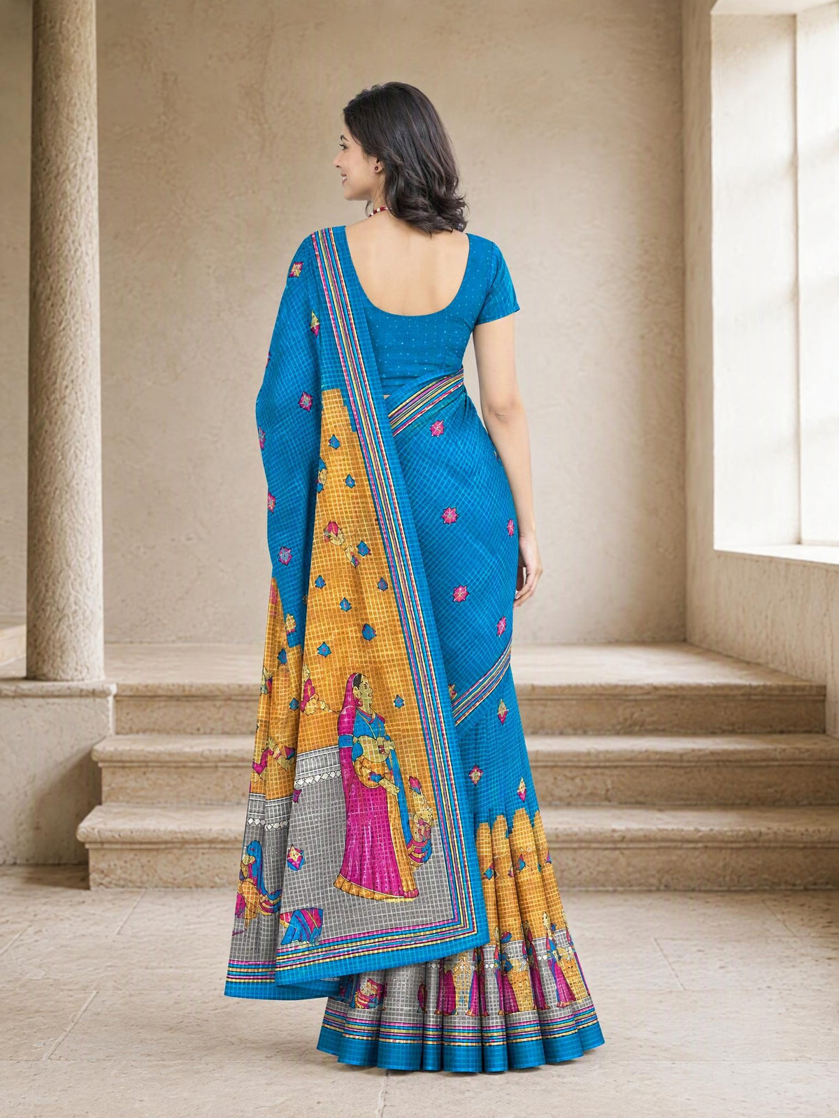 Back pallu [sku:D.NO.60934]