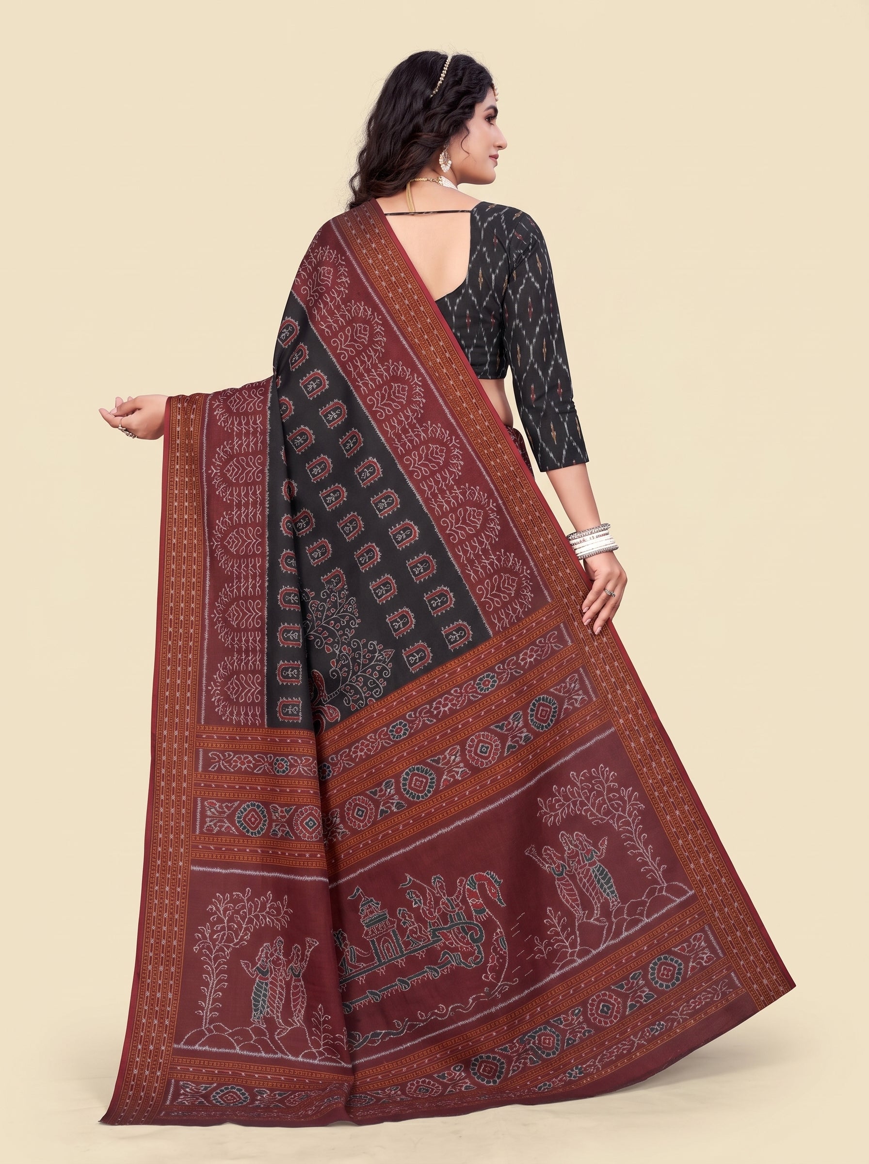 Back pallu