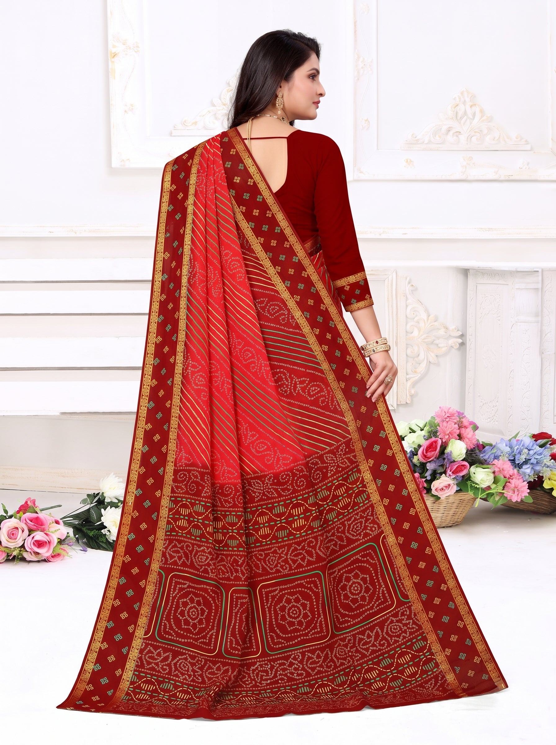 Back pallu