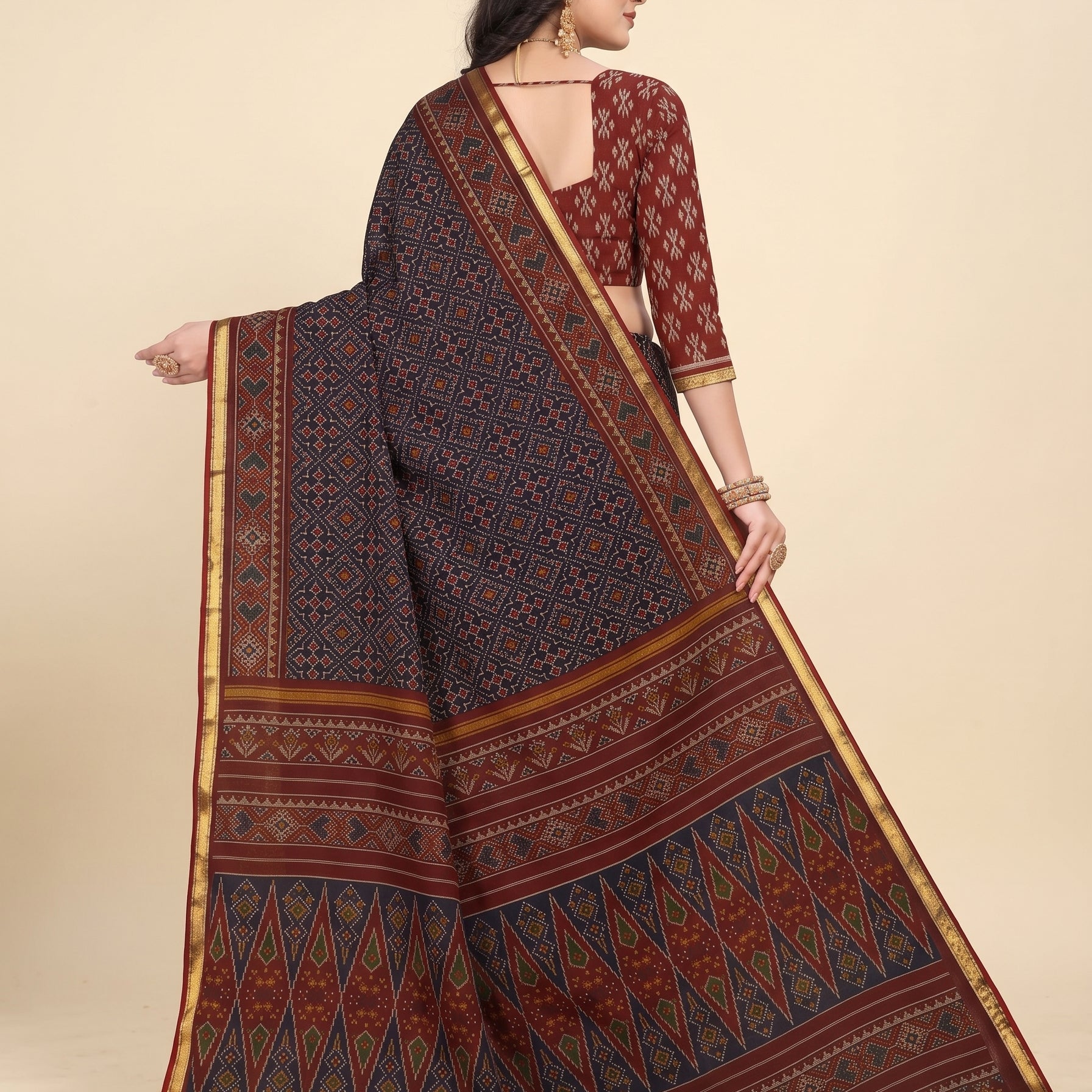 Back pallu [sku:JA 13693]