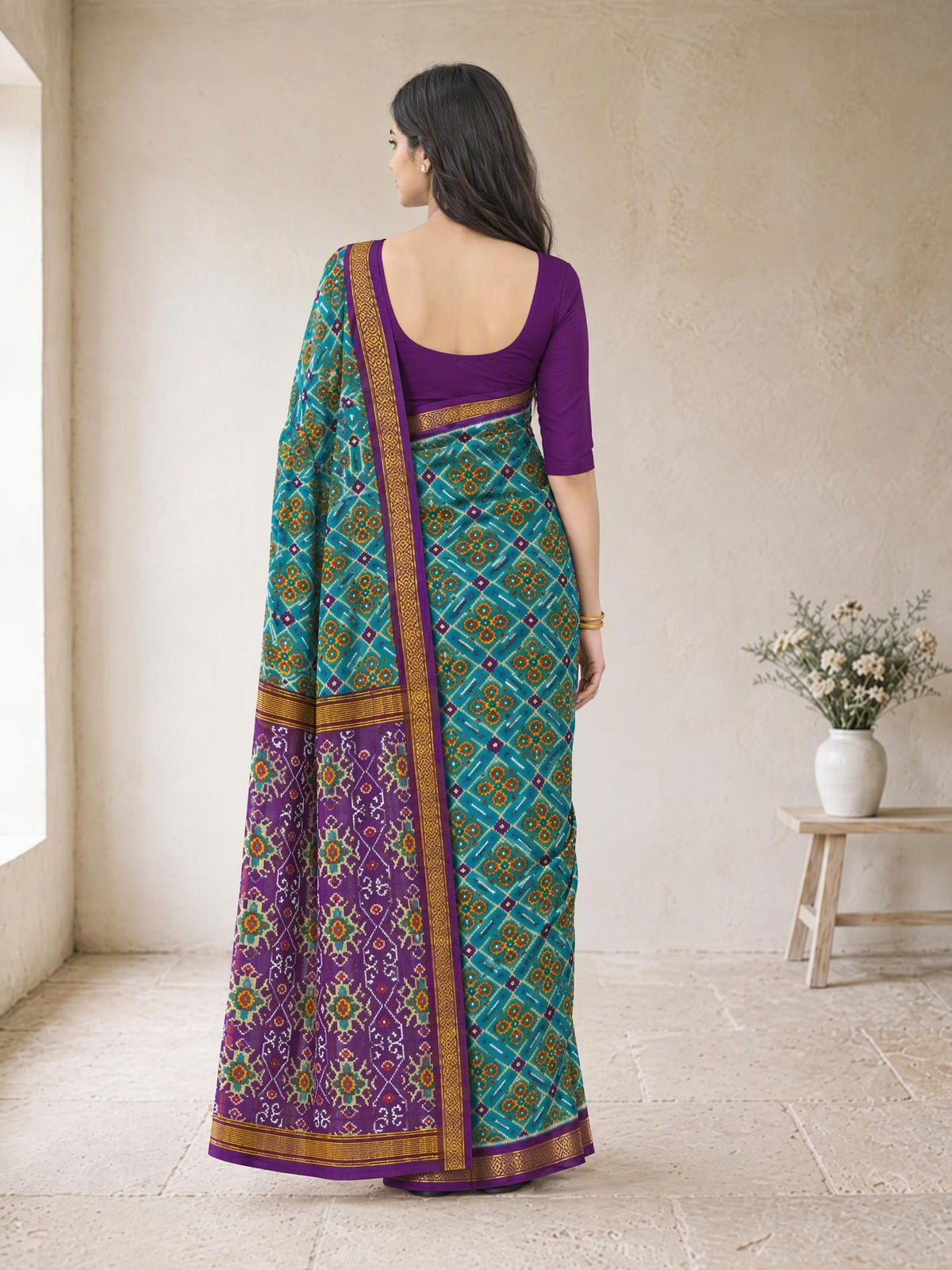 Back pallu [sku:BV-23723]