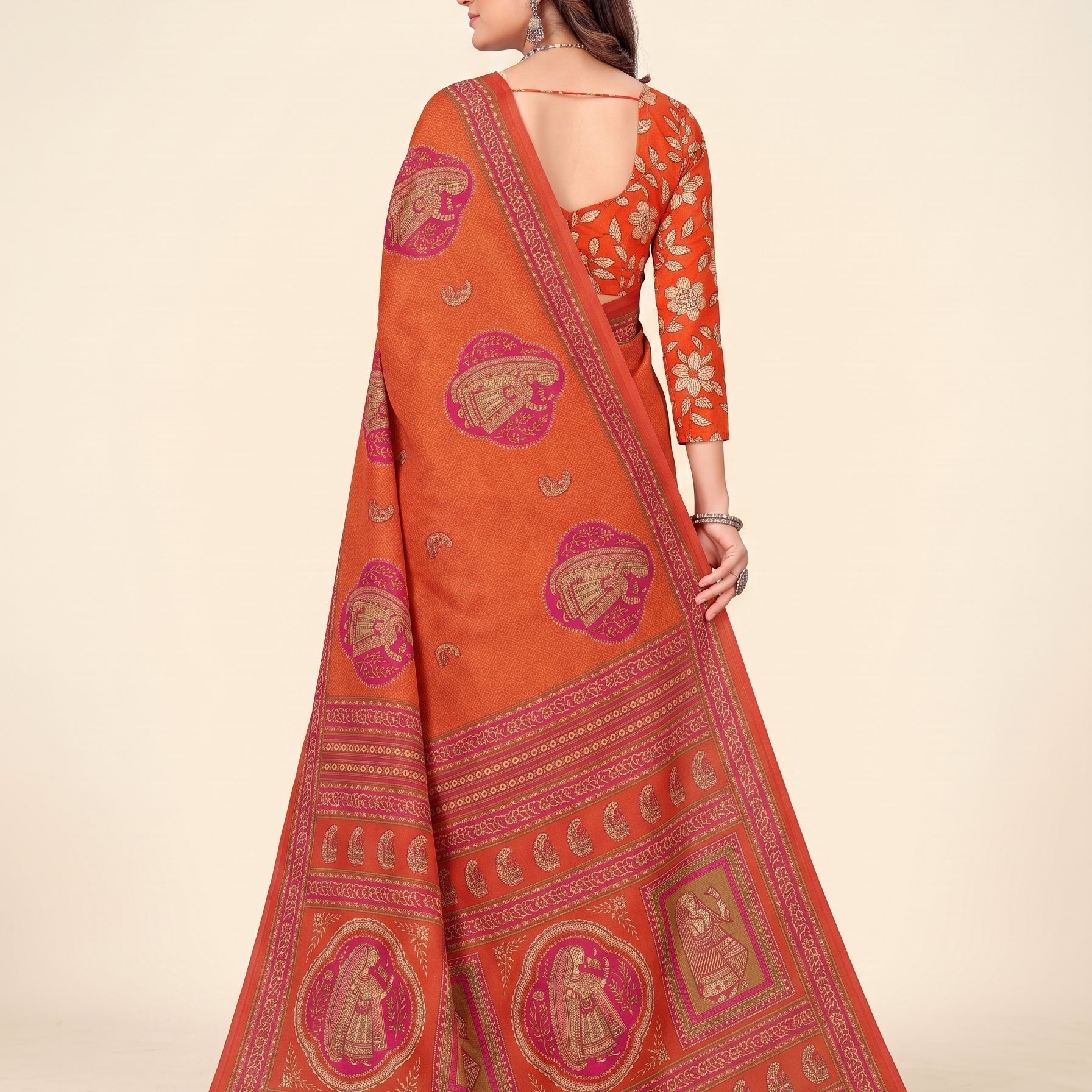 Back pallu [sku:KN-62891]