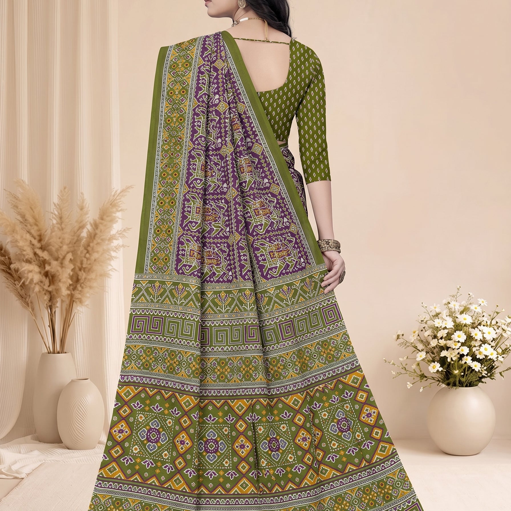Back pallu [sku:BV-23310]