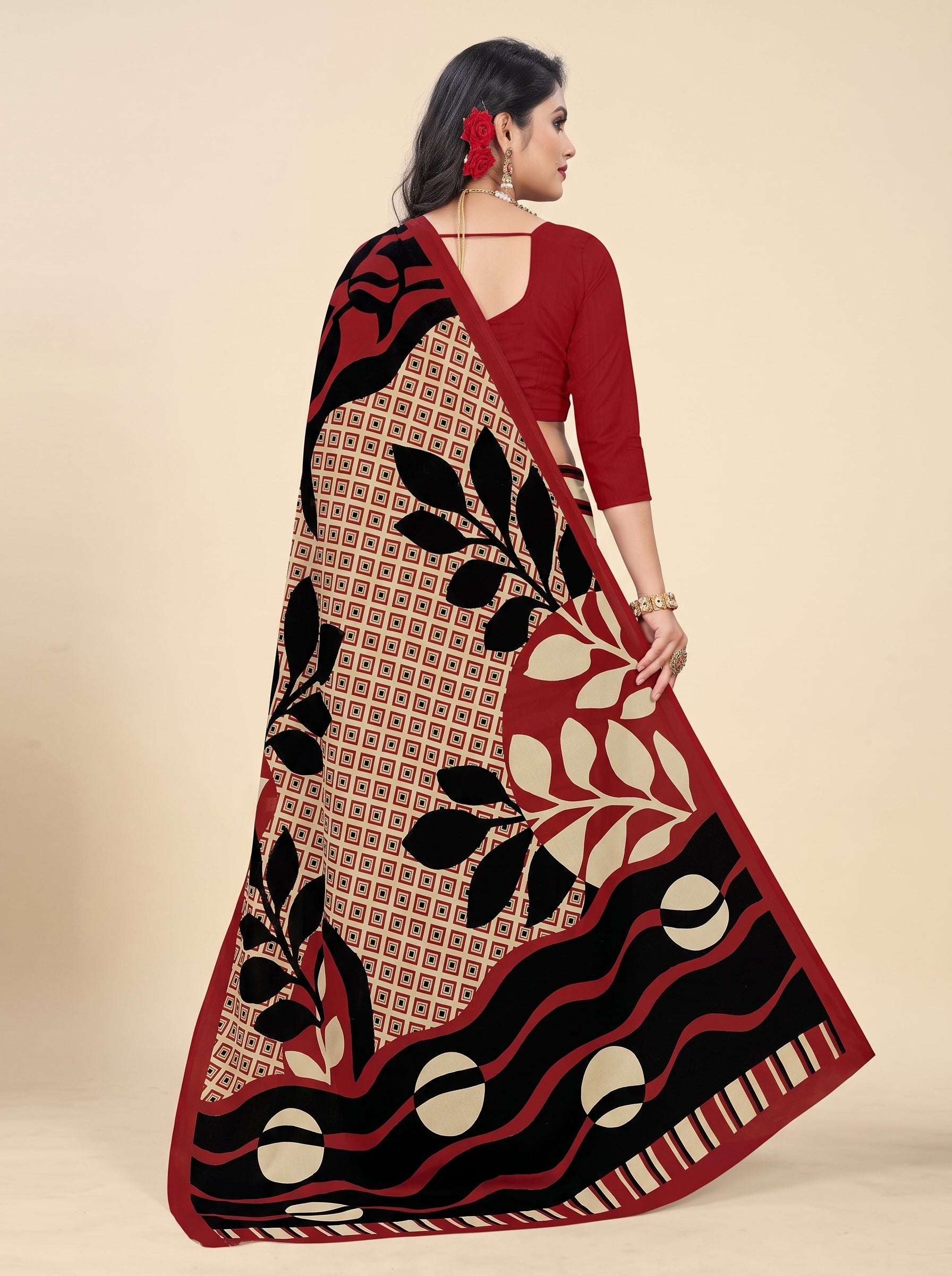 Back pallu [sku:BV-23733]