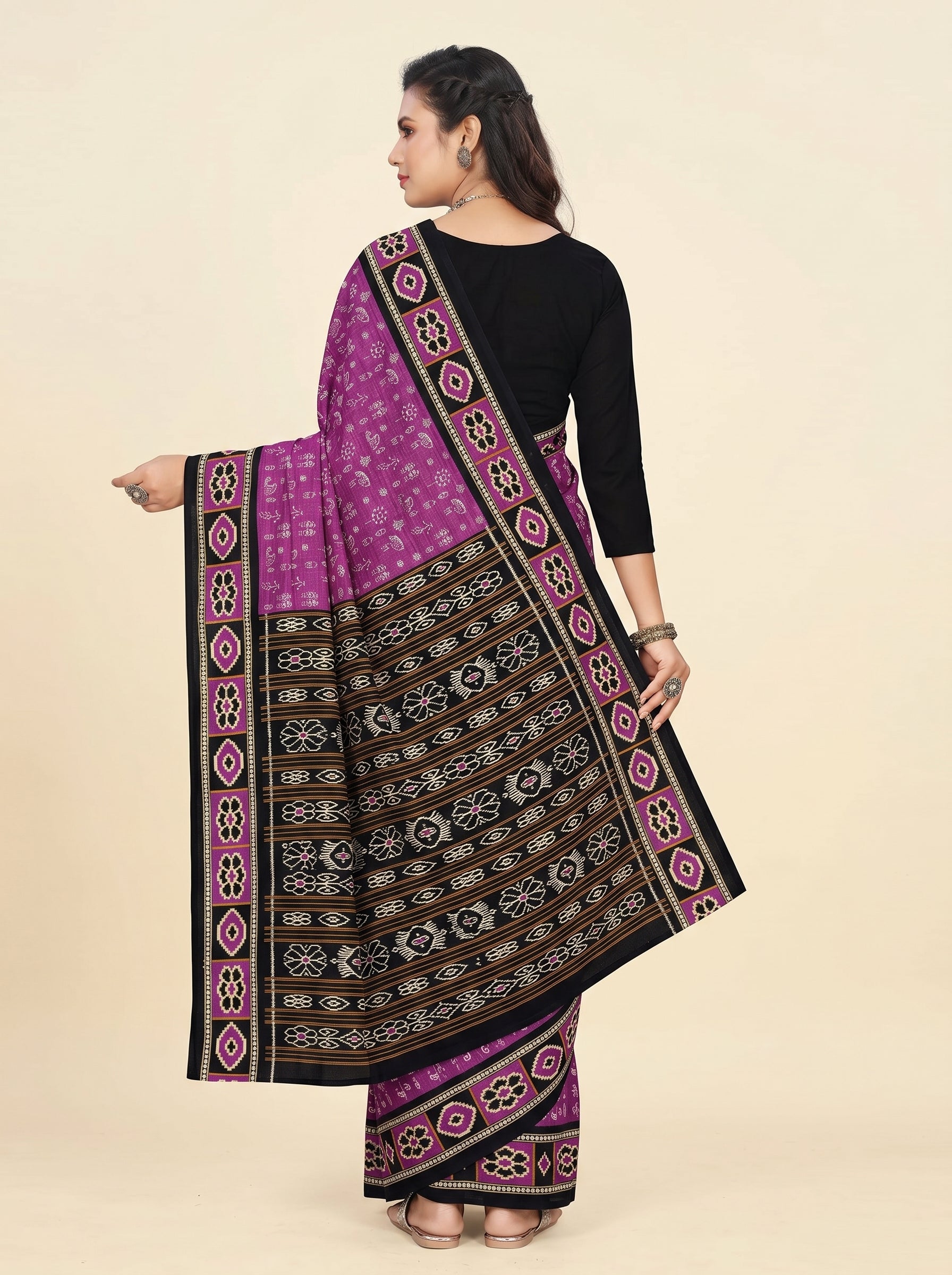 Back pallu