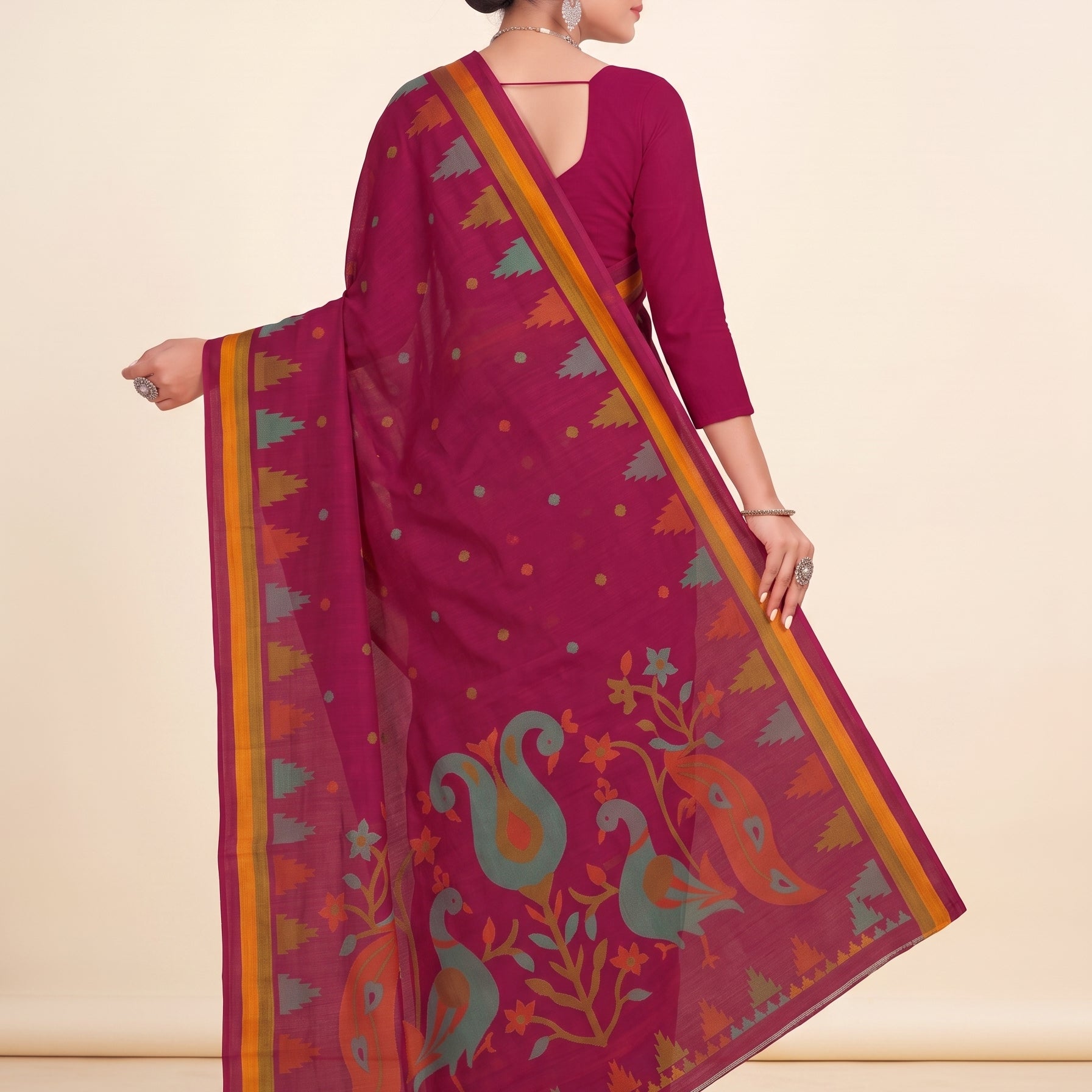 Back pallu [sku:KN-50827]