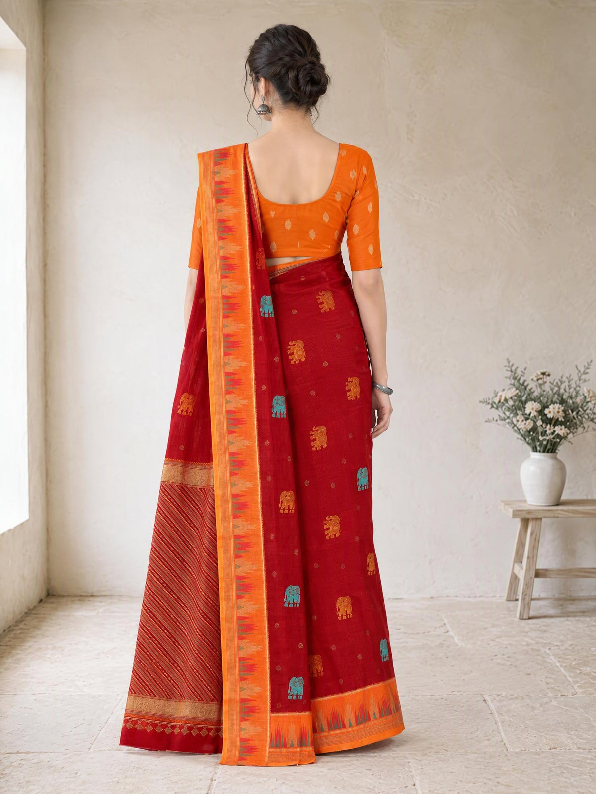 Back pallu [sku:KN-50923]