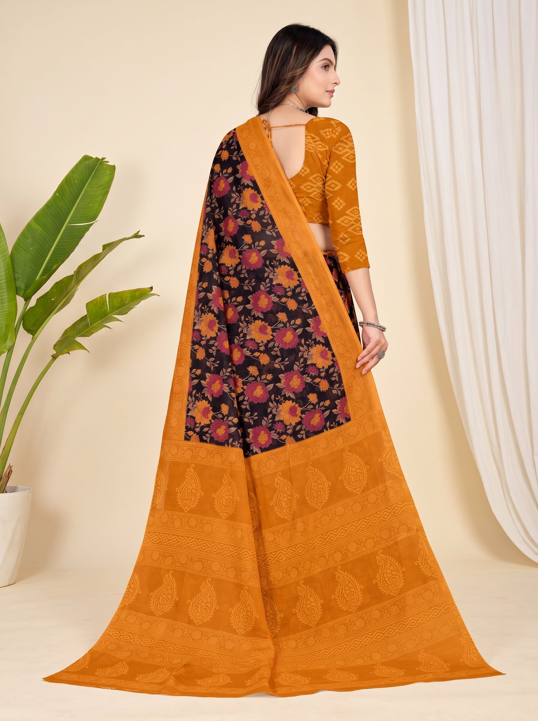 Back pallu