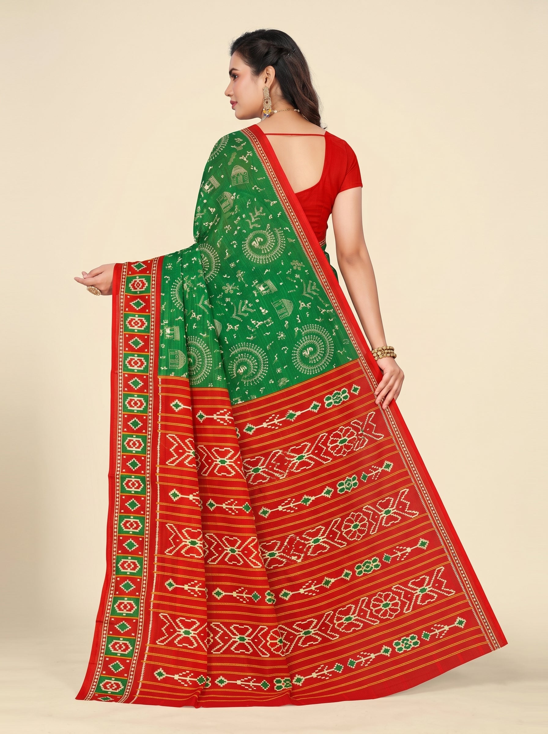 Back pallu