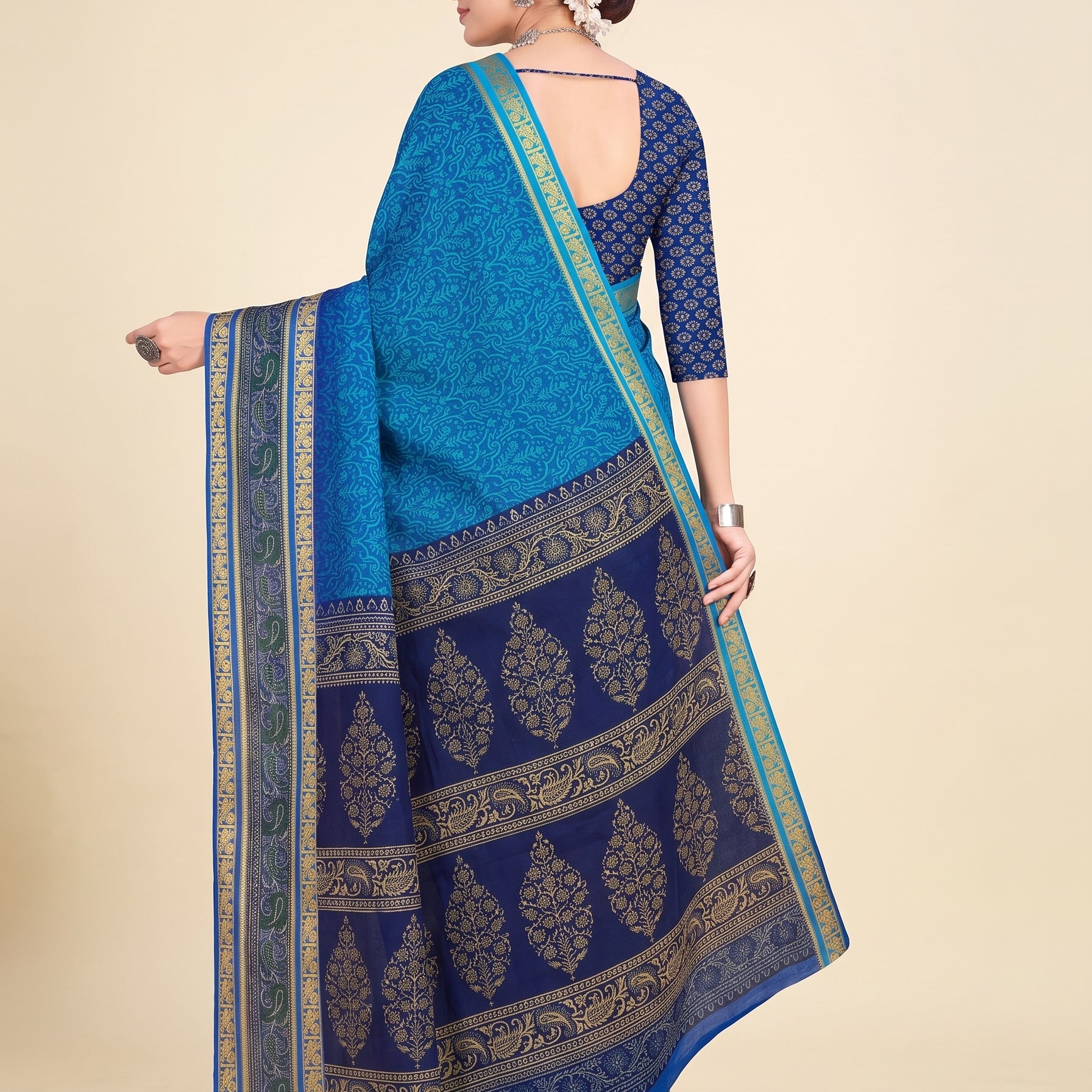 Back pallu