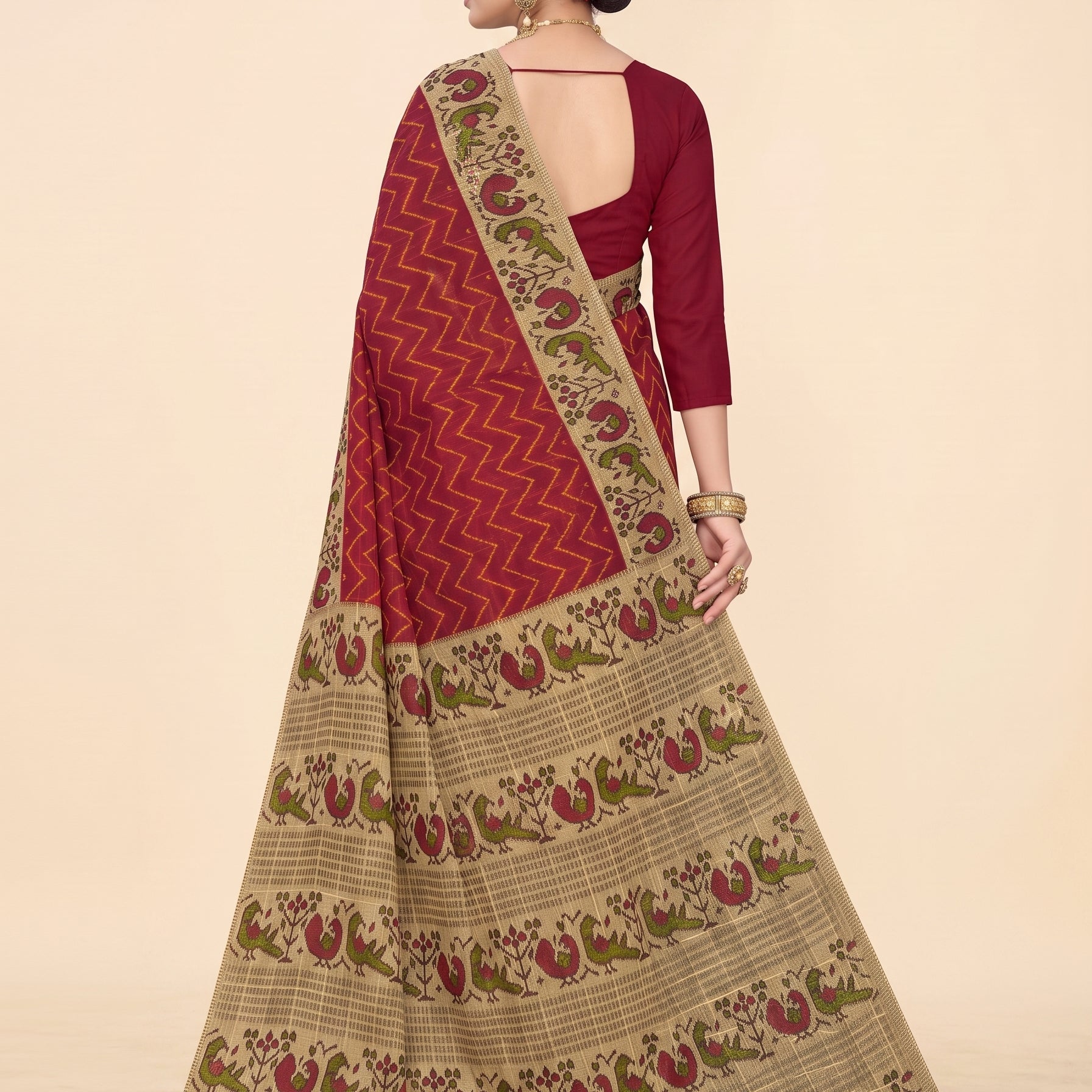 Back pallu [sku:BV-24988]