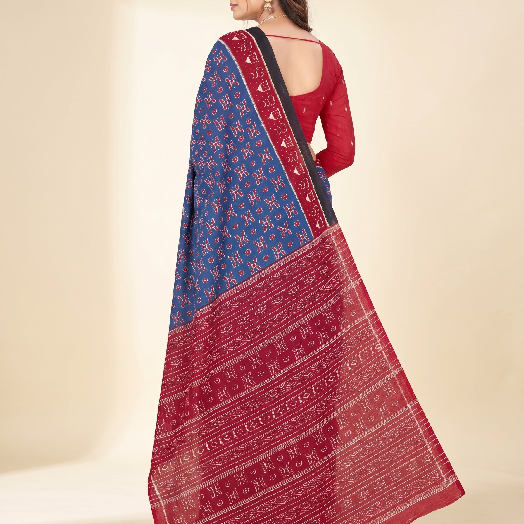 Back pallu [sku:KN-67428]