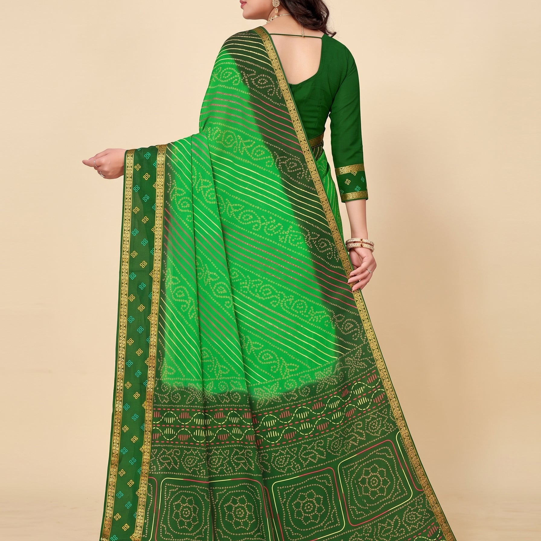 Back pallu