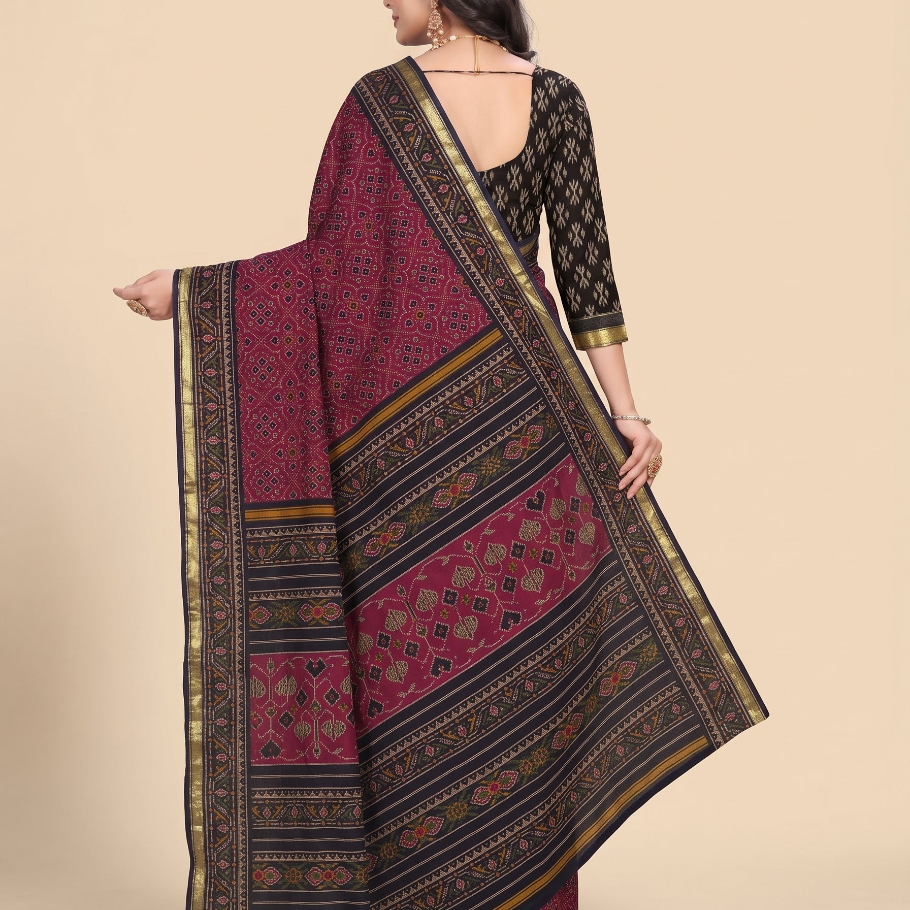 Back pallu [sku:JA 13697]