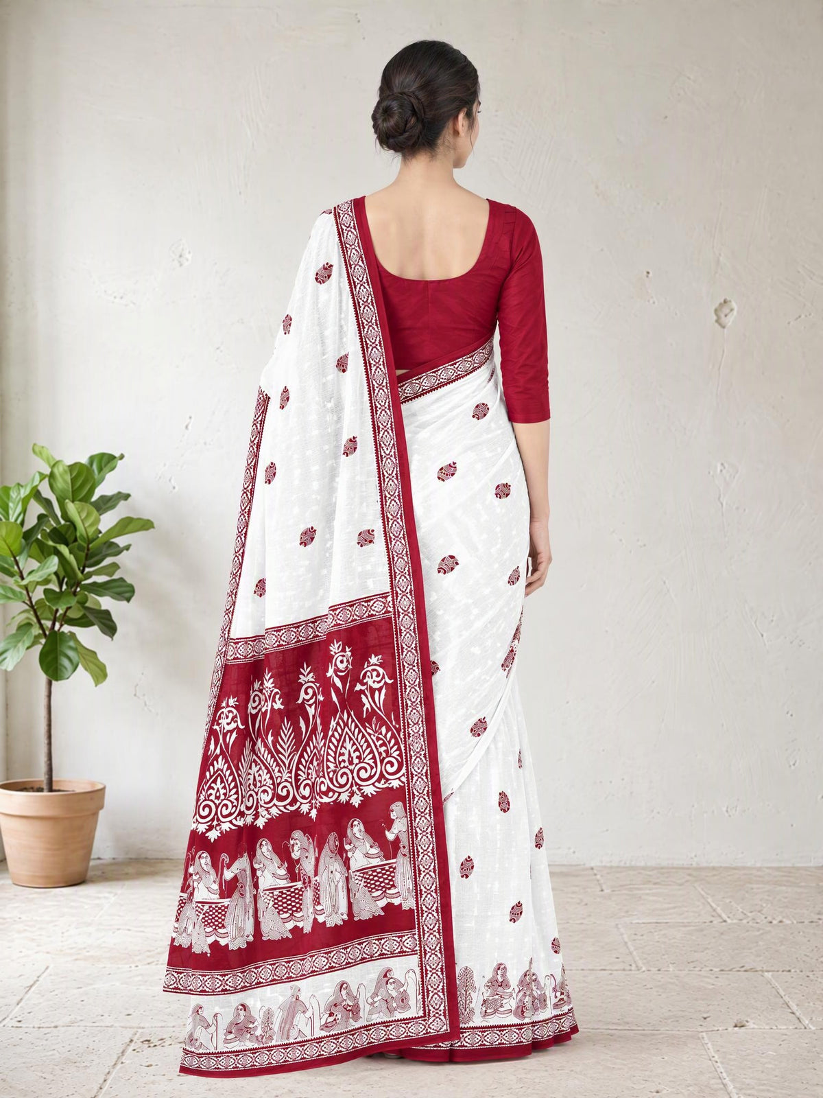 Back pallu [sku:BV-26179]