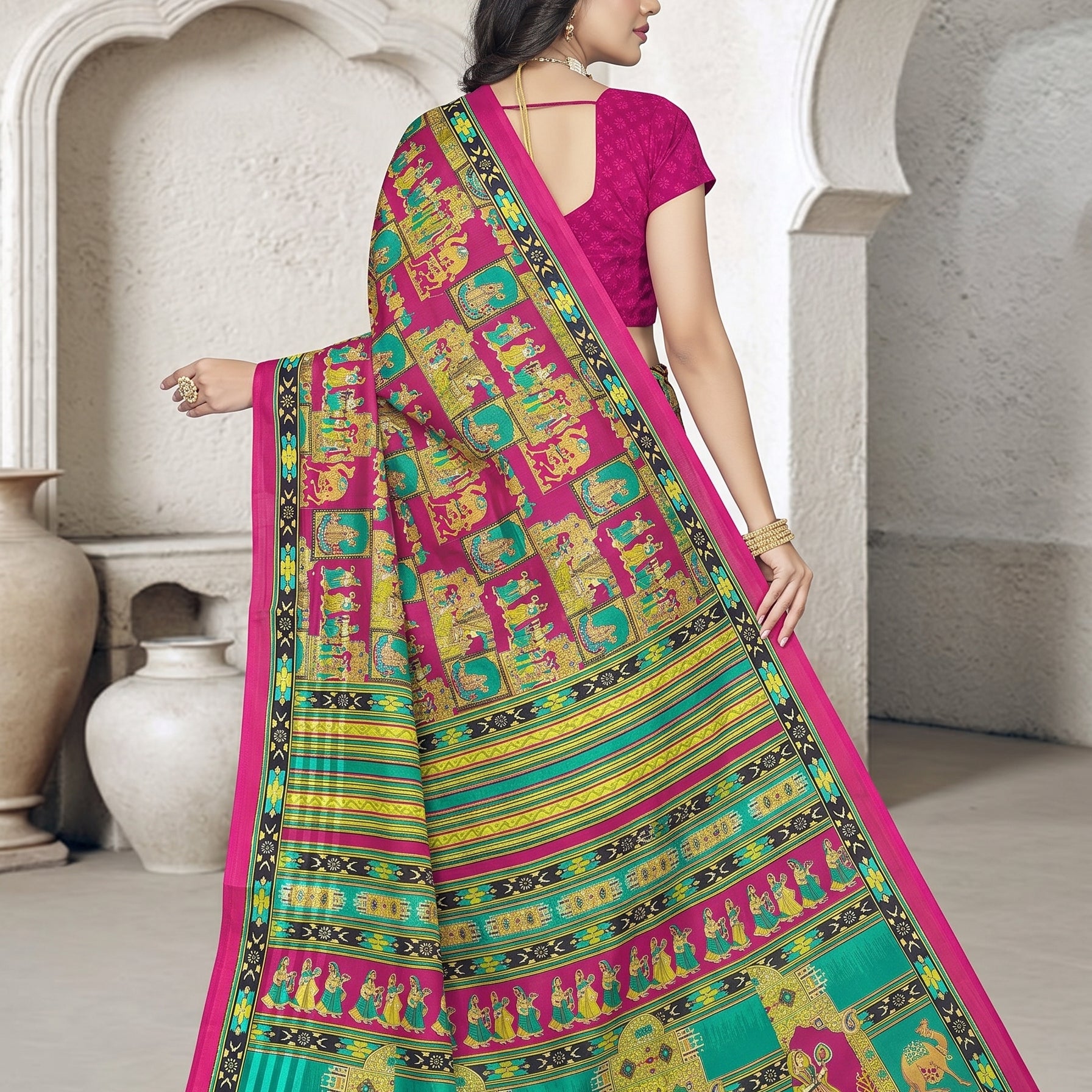 Back pallu [sku:D.NO. 59529]