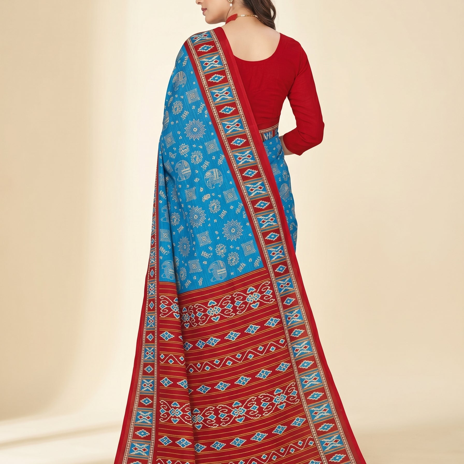 Back pallu