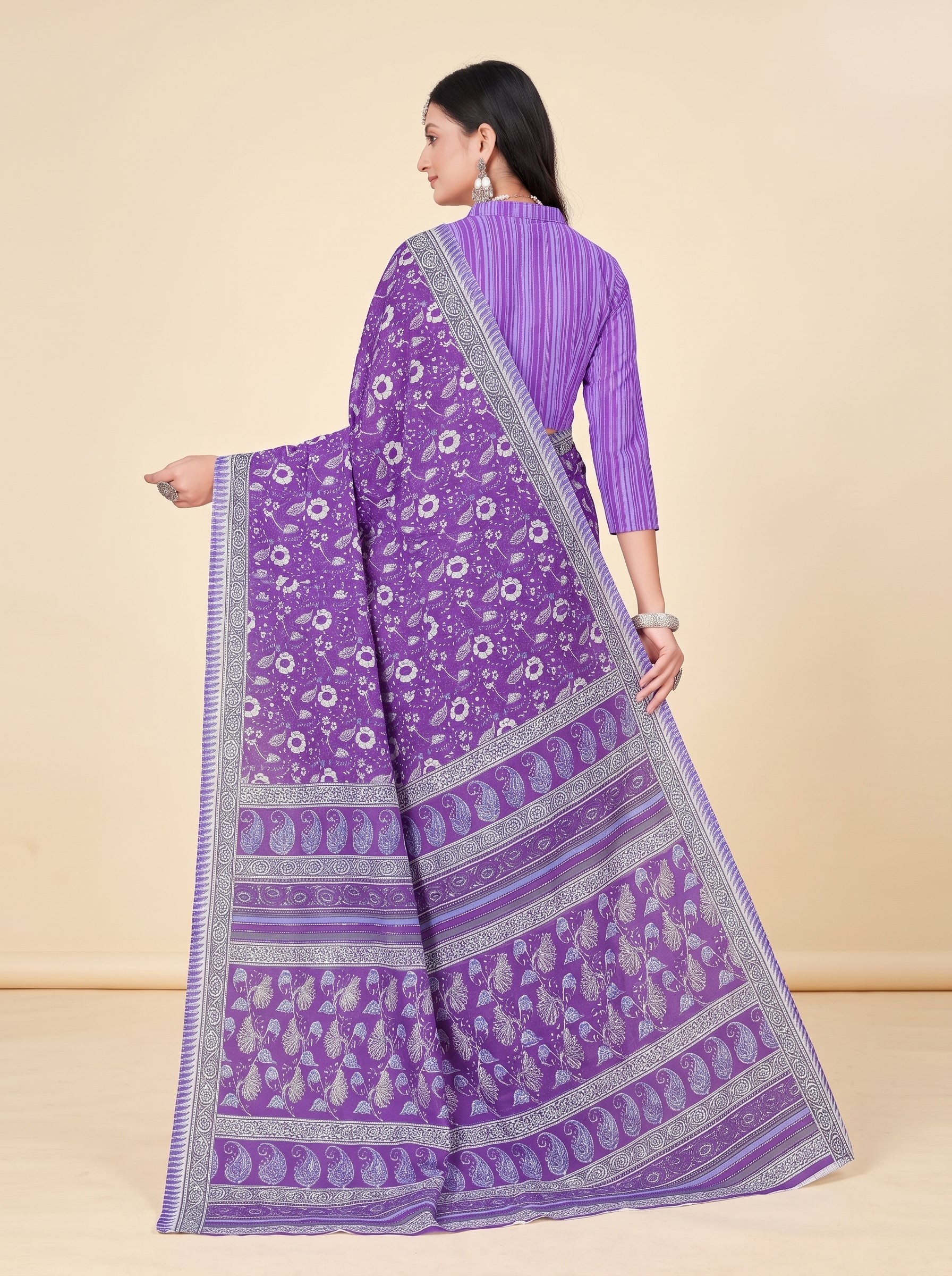 Back pallu