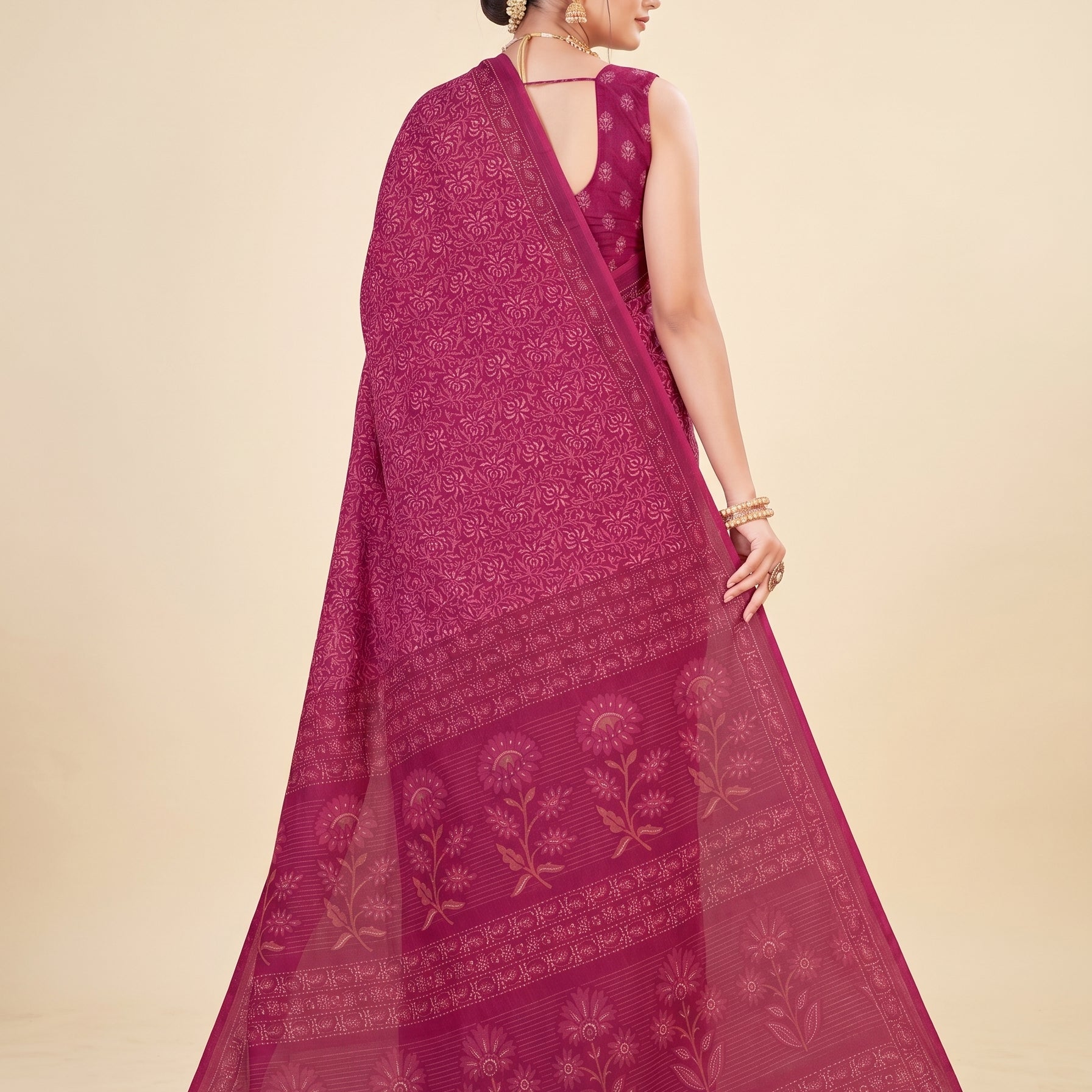 Back pallu